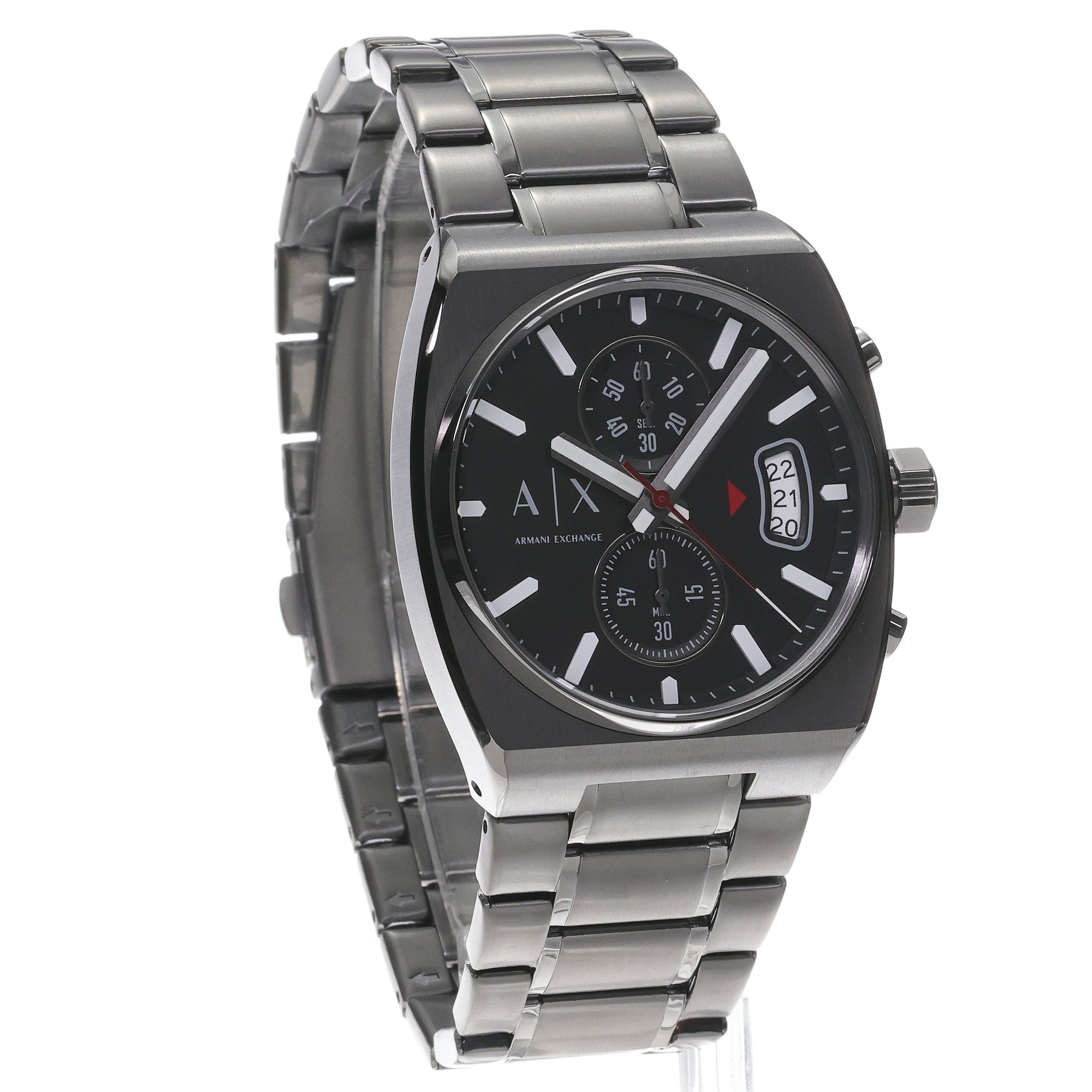 Armani Exchange AX2823 zegarek szary klasyczny Fashion bransoleta
