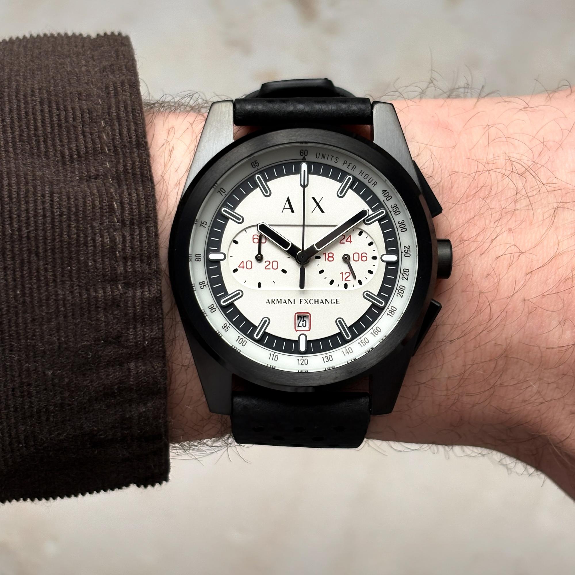 Armani Exchange AX2865 Armani Exchange Classic Chronograph zegarek męski sportowy mineralne