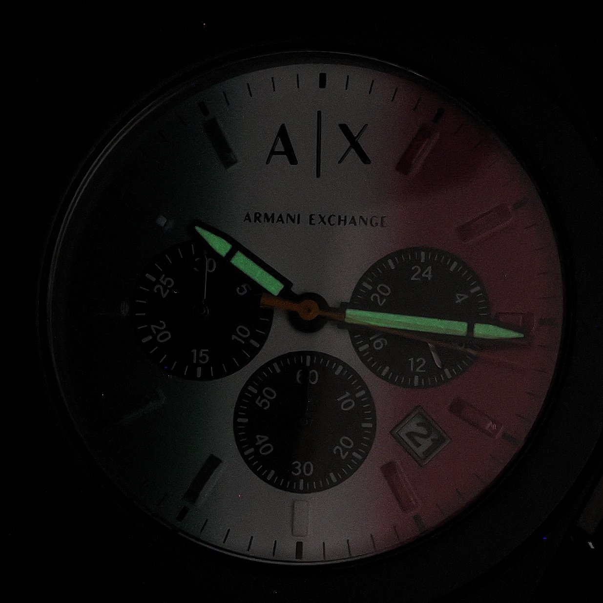 Armani Exchange AX4173 Sync Chronograph Fashion fashion-modowy zegarek czarny