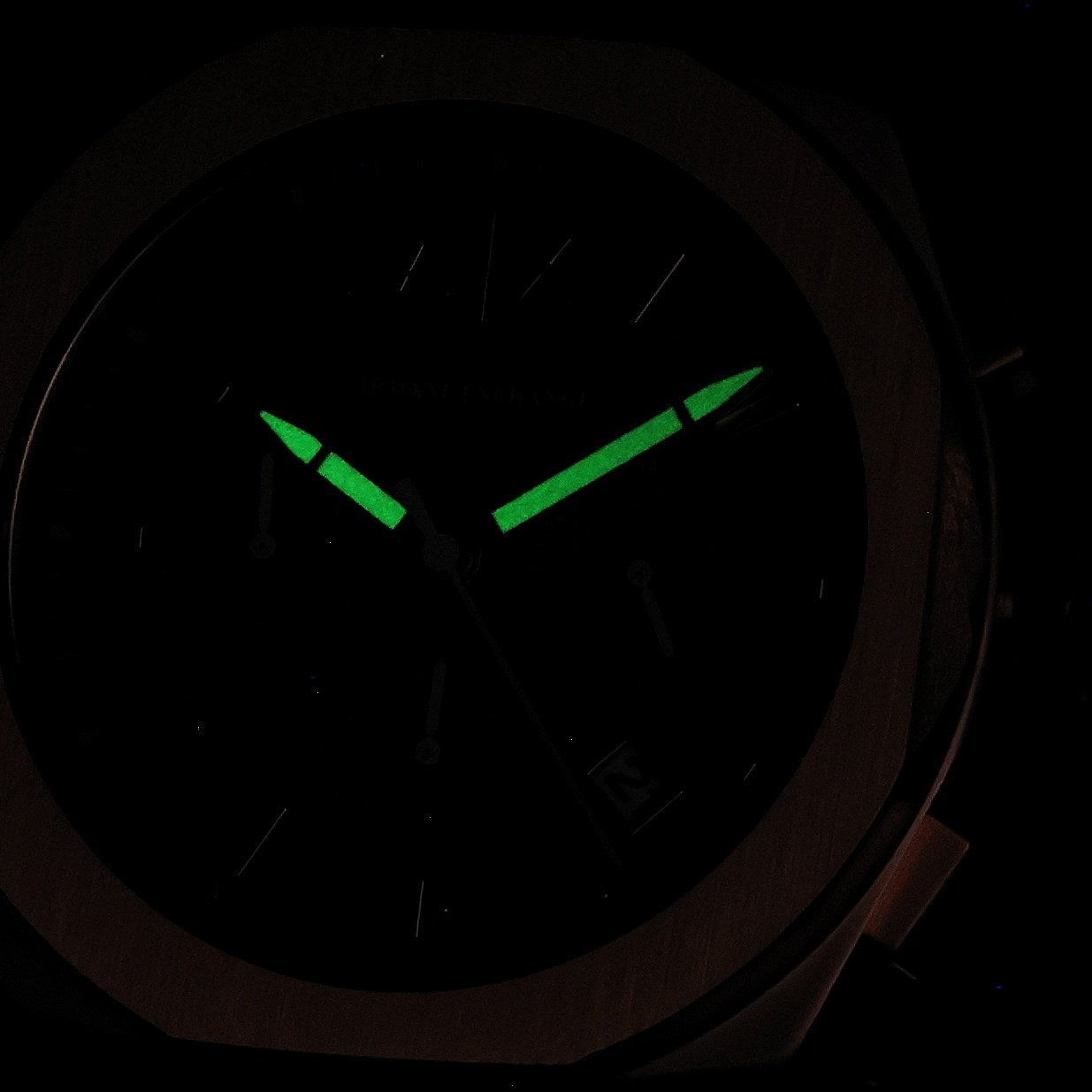 Armani Exchange AX4190 Sync Chronograph Fashion fashion-modowy zegarek różowe złoto