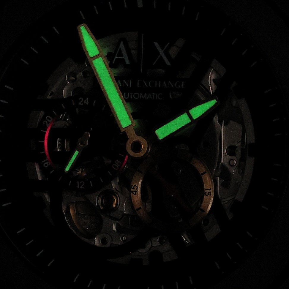 Armani Exchange AX4196 Sync Automatic Fashion fashion-modowy zegarek czarny