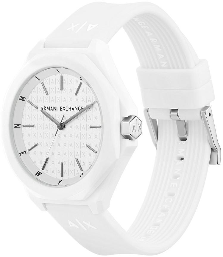 Armani Exchange AX4602 zegarek biały fashion-modowy Fashion pasek - miniatura 4