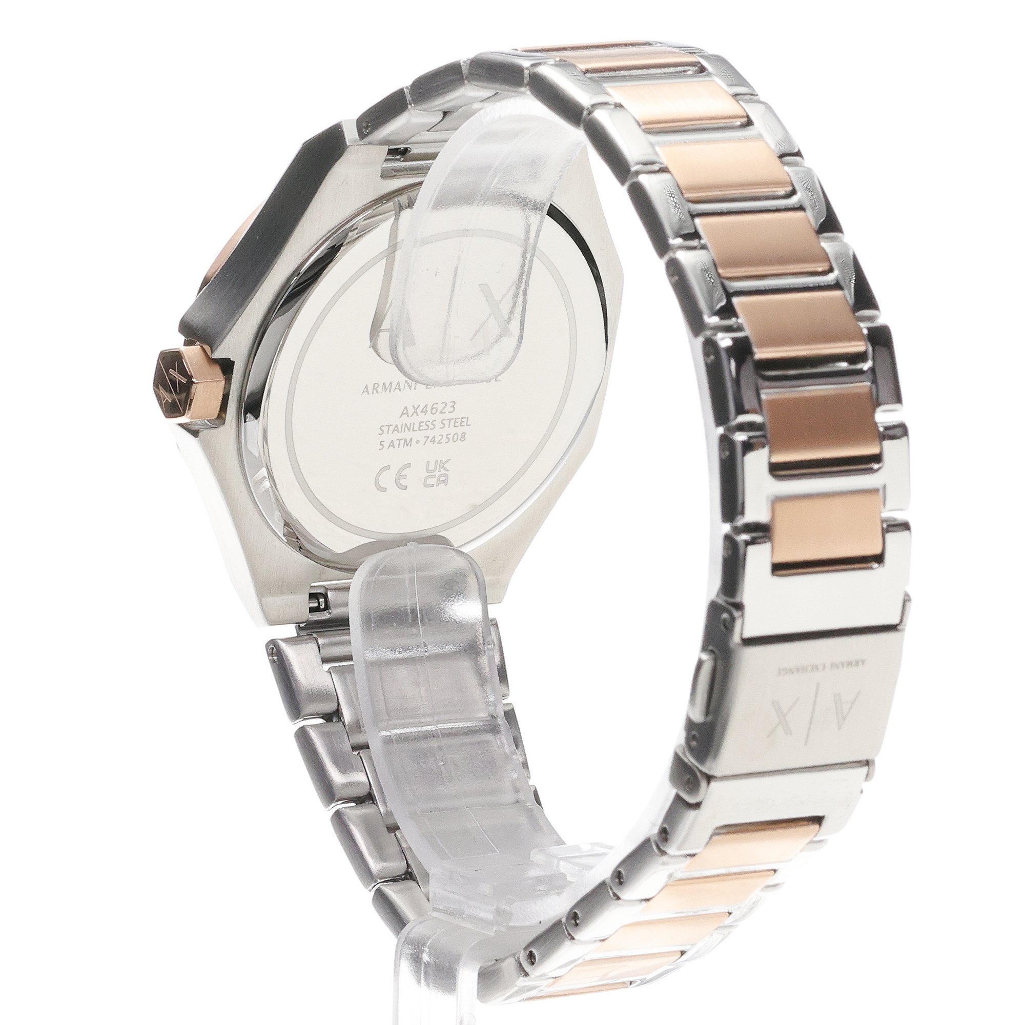 Armani Exchange AX4623 Fashion Andrea Multifunction zegarek damski klasyczny mineralne - miniatura 4