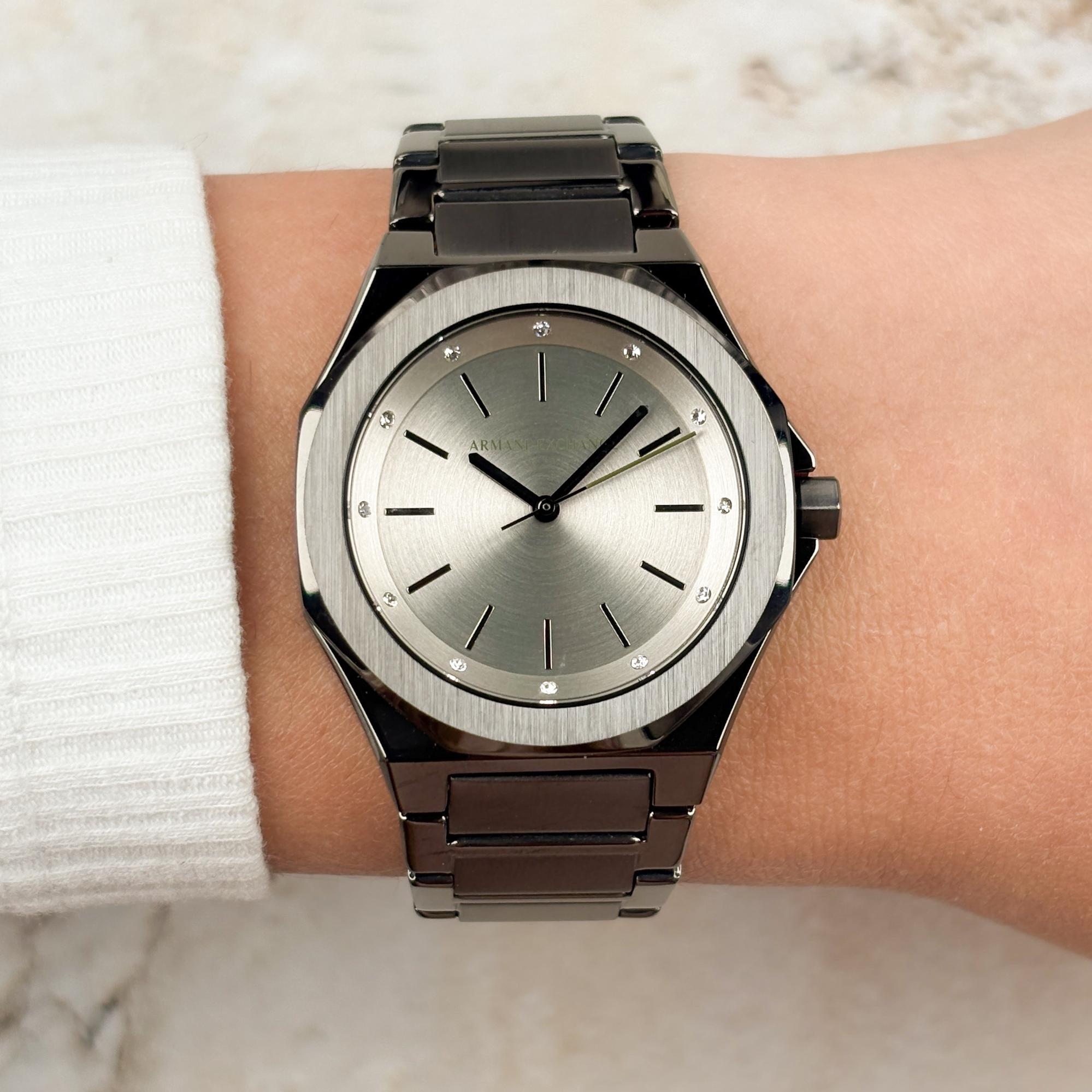 Armani Exchange AX4625 zegarek damski klasyczny Fashion bransoleta