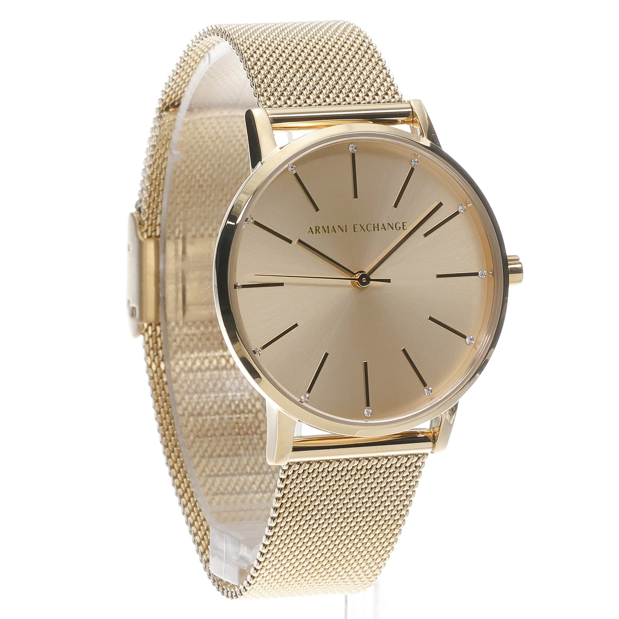 Armani Exchange AX5536 Fashion klasyczny zegarek złoty
