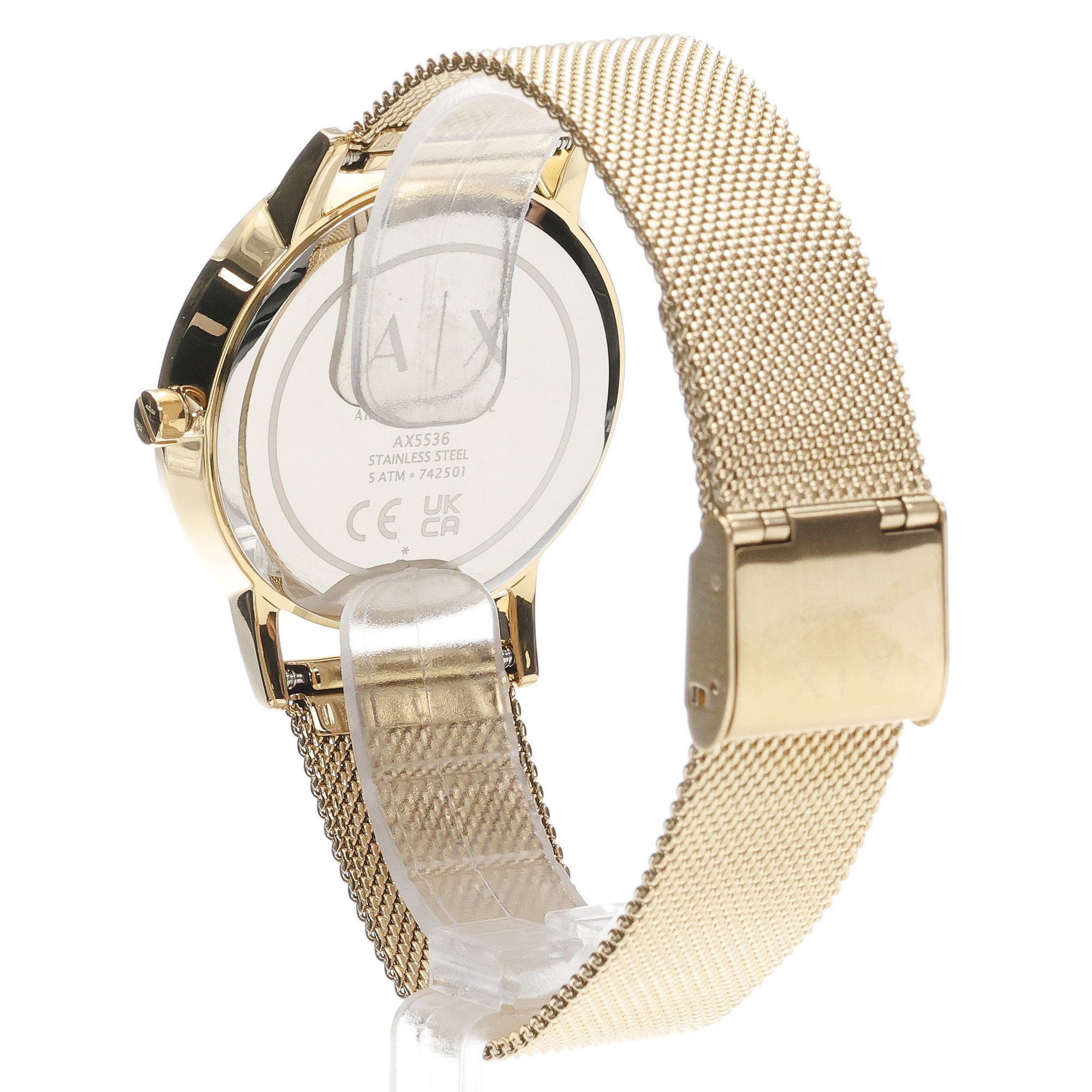 Armani Exchange AX5536 zegarek damski klasyczny Fashion bransoleta