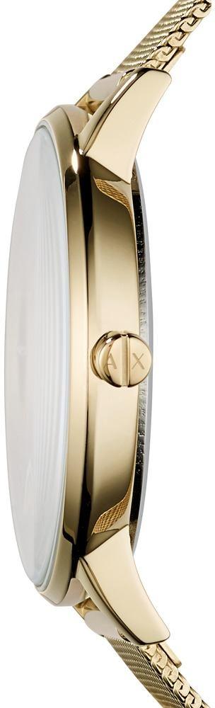 Armani Exchange AX5536 zegarek złoty klasyczny Fashion bransoleta