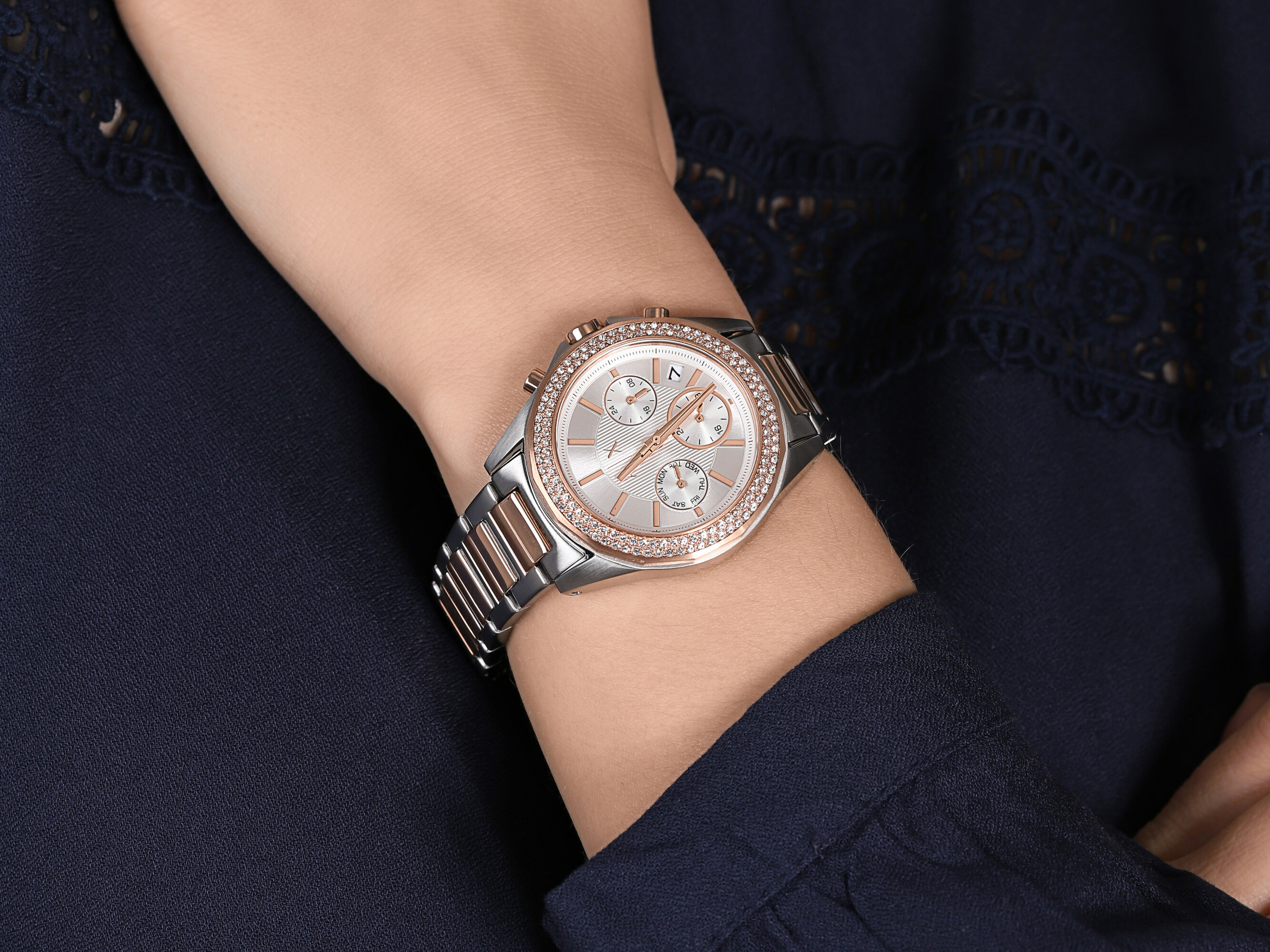Armani Exchange AX5653 Fashion zegarek damski fashion/modowy mineralne - miniatura 4