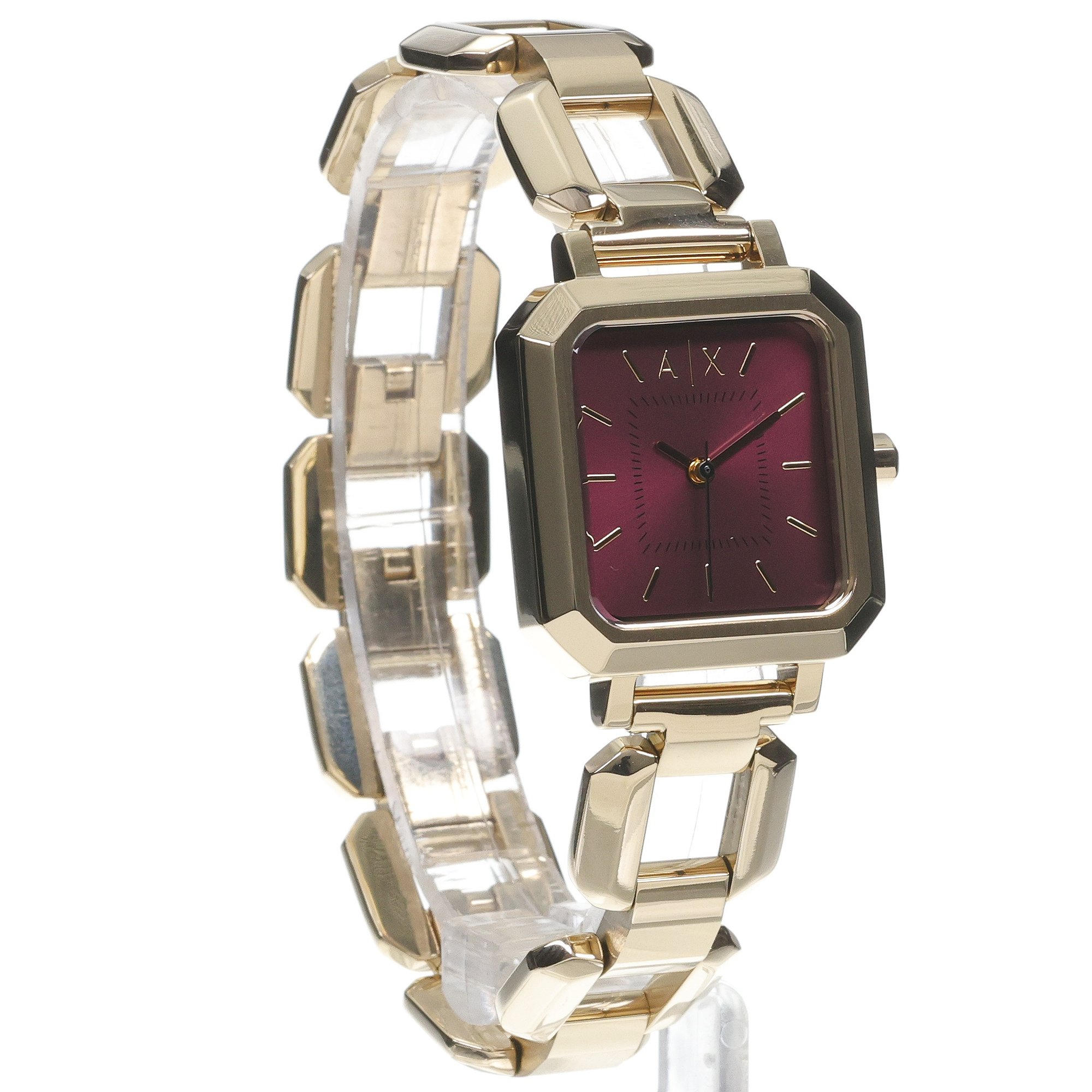 Armani Exchange AX5734 zegarek złoty klasyczny Fashion bransoleta - miniatura 3