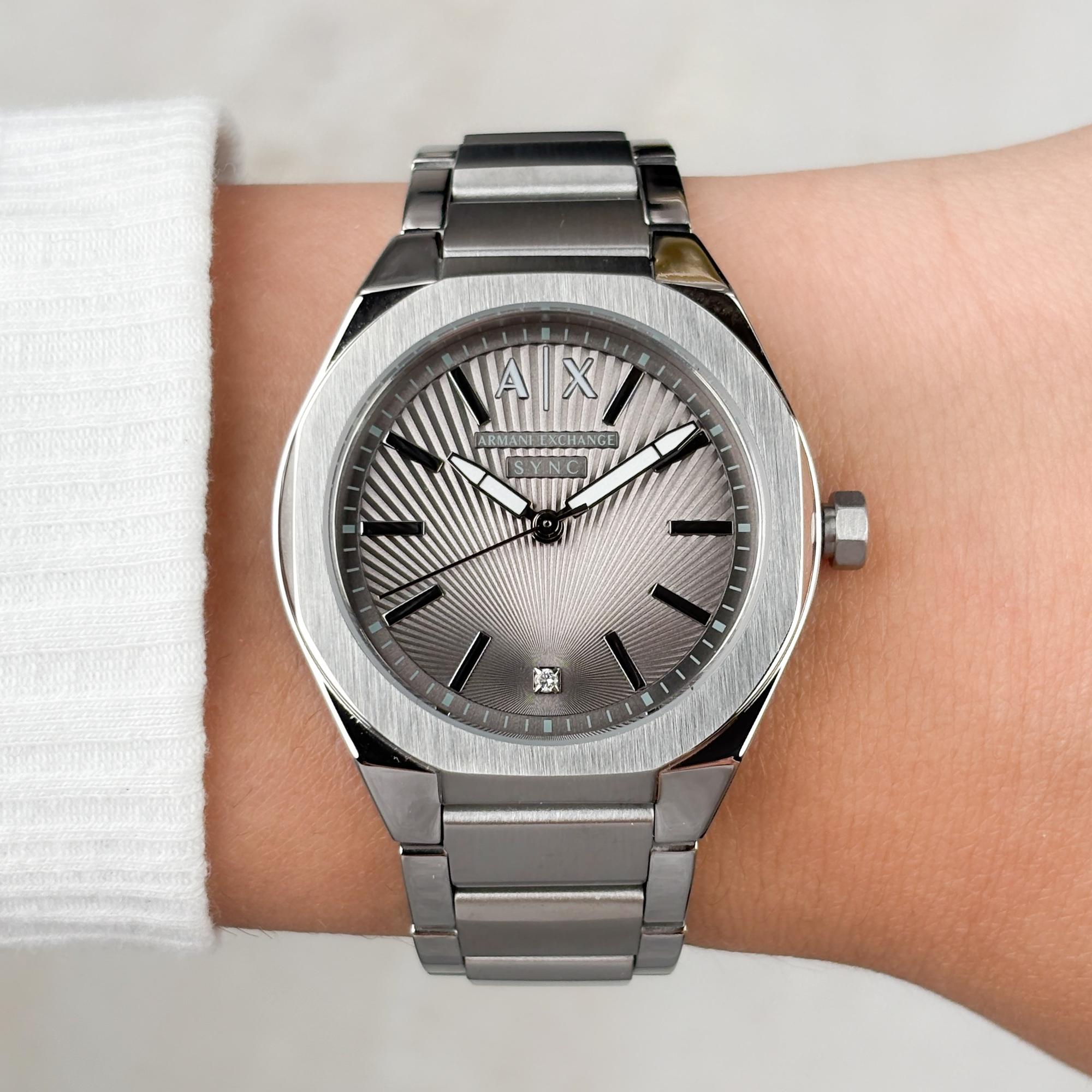 Armani Exchange AX6030 zegarek damski klasyczny Armani Exchange bransoleta