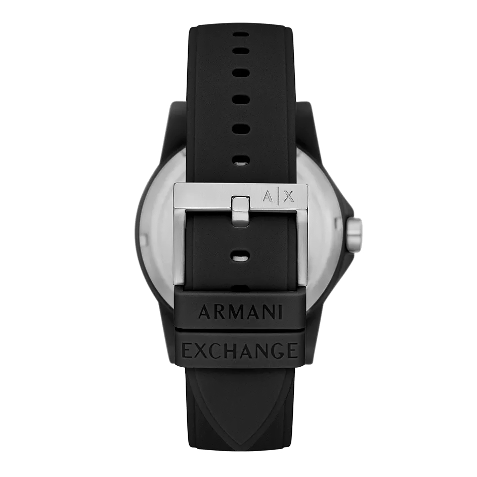 Armani Exchange AX7159SET zegarek czarny klasyczny Fashion pasek - miniatura 4