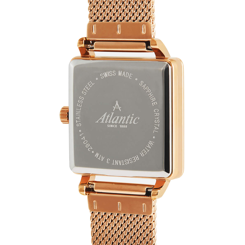 Atlantic 29041.44.11MB Elegance zegarek damski klasyczny szafirowe - miniatura 4