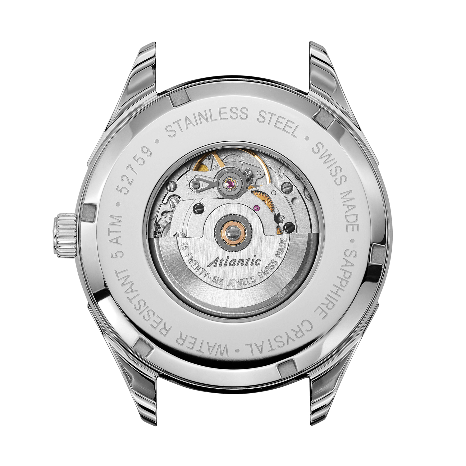 Atlantic 52759.41.65RM męski zegarek Worldmaster bransoleta - miniatura 3
