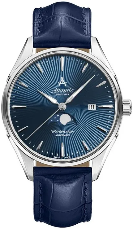 Atlantic 527834151 Worldmaster Worldmaster Nightsky Moonphase - Blue Aventurine - zdjęcie 1