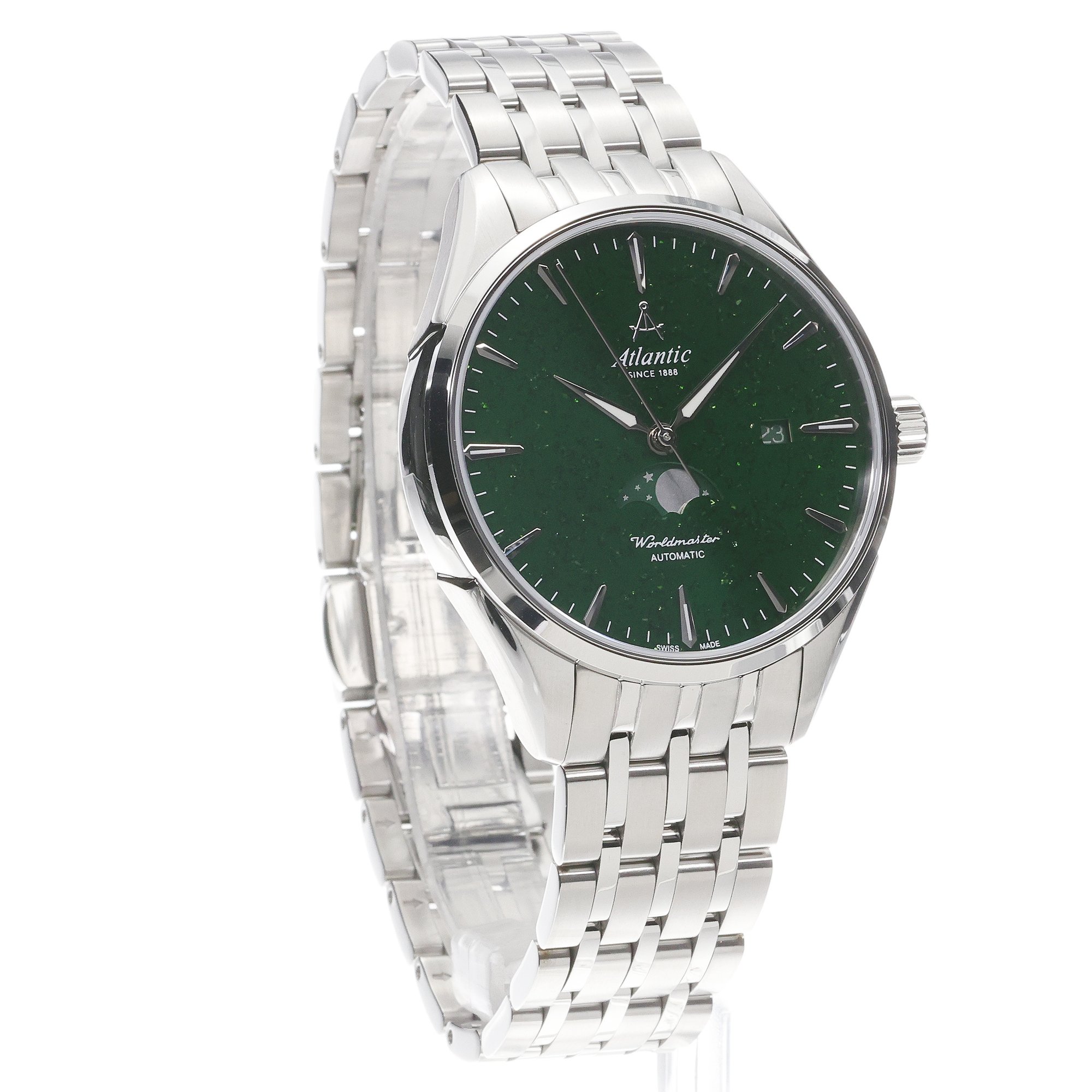 Atlantic 527884171 męski zegarek Worldmaster bransoleta - miniatura 3