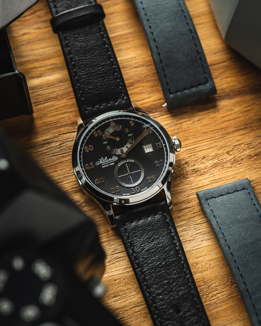 Atlantic 537814163 zegarek SWISS MADE - szwajcarskie Worldmaster