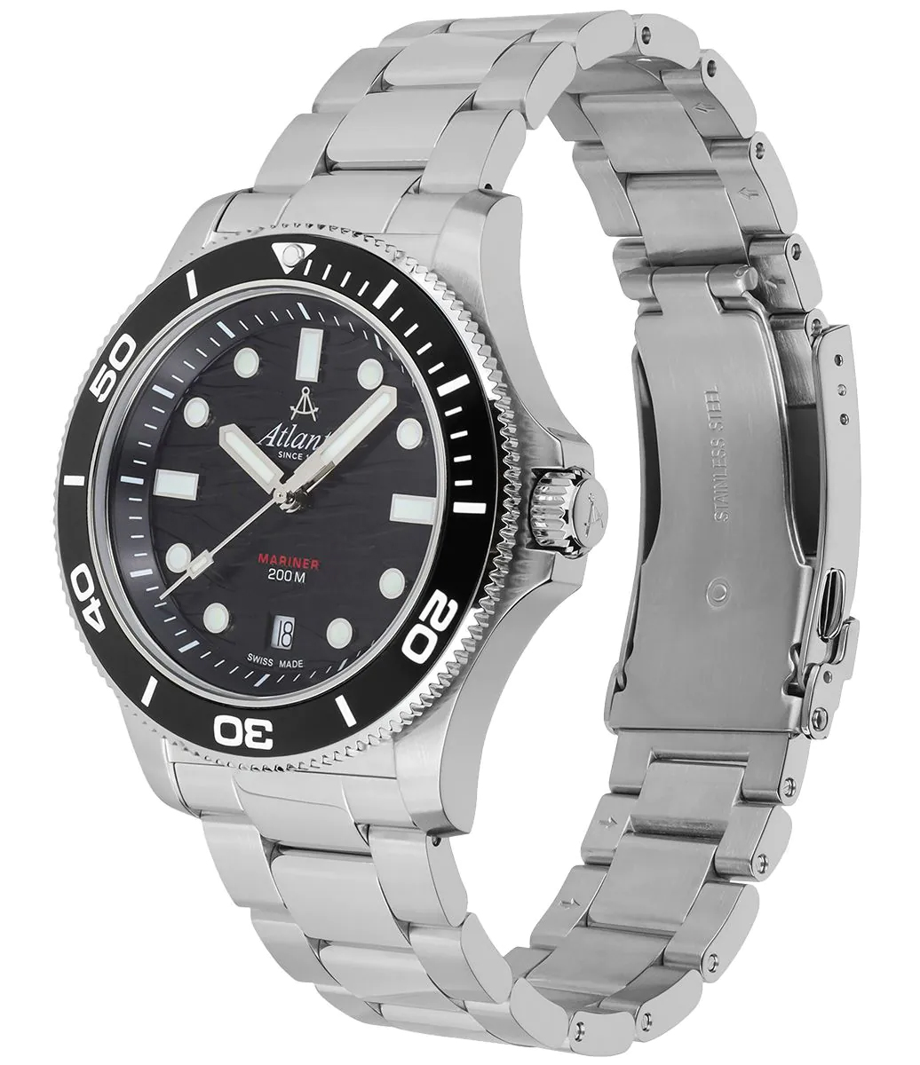 Atlantic 813764169 zegarek męski typudiver Mariner bransoleta - miniatura 8