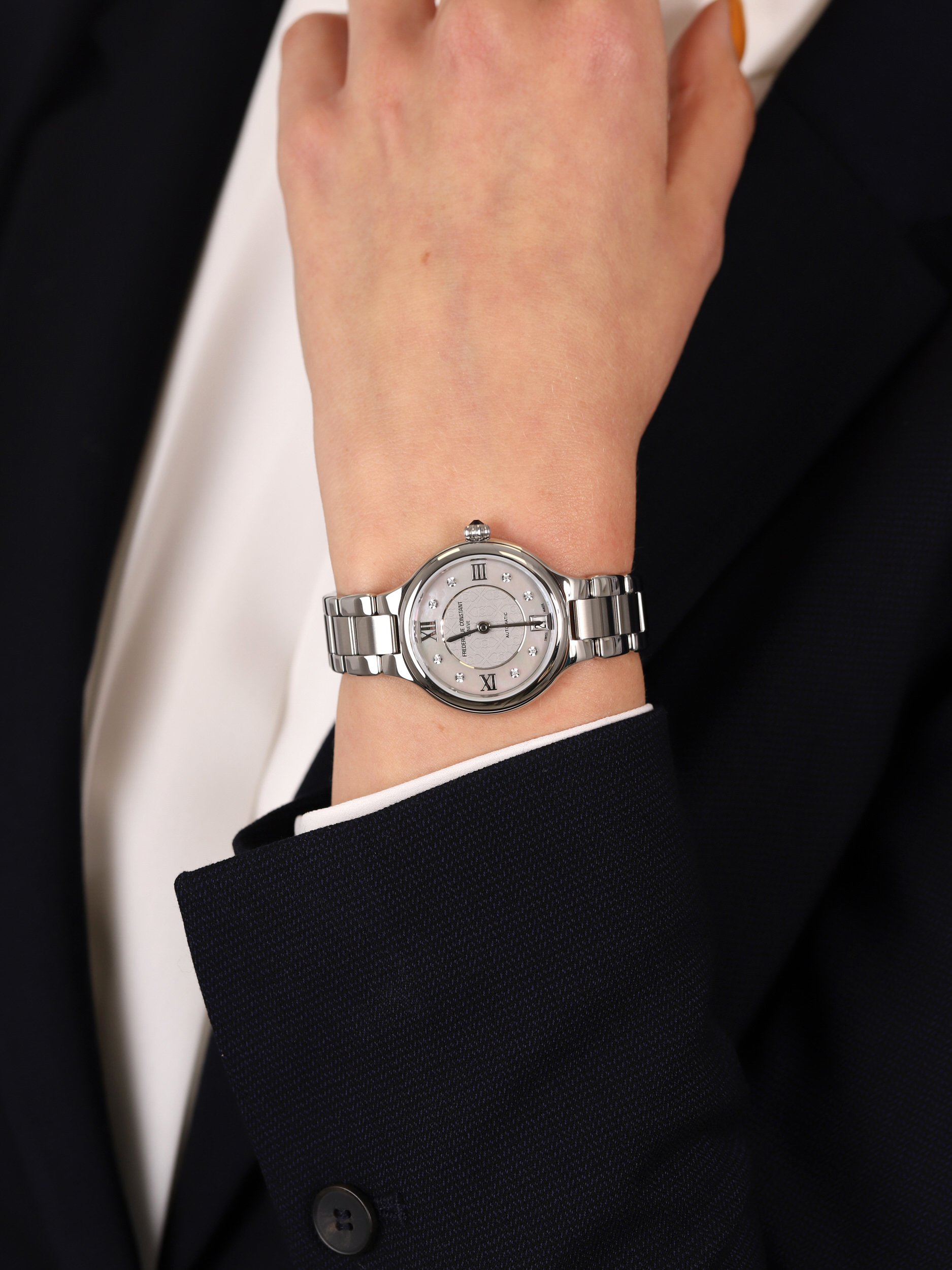 Frederique Constant FC-306LGHD3ER6B damski zegarek Classics bransoleta - miniatura 3