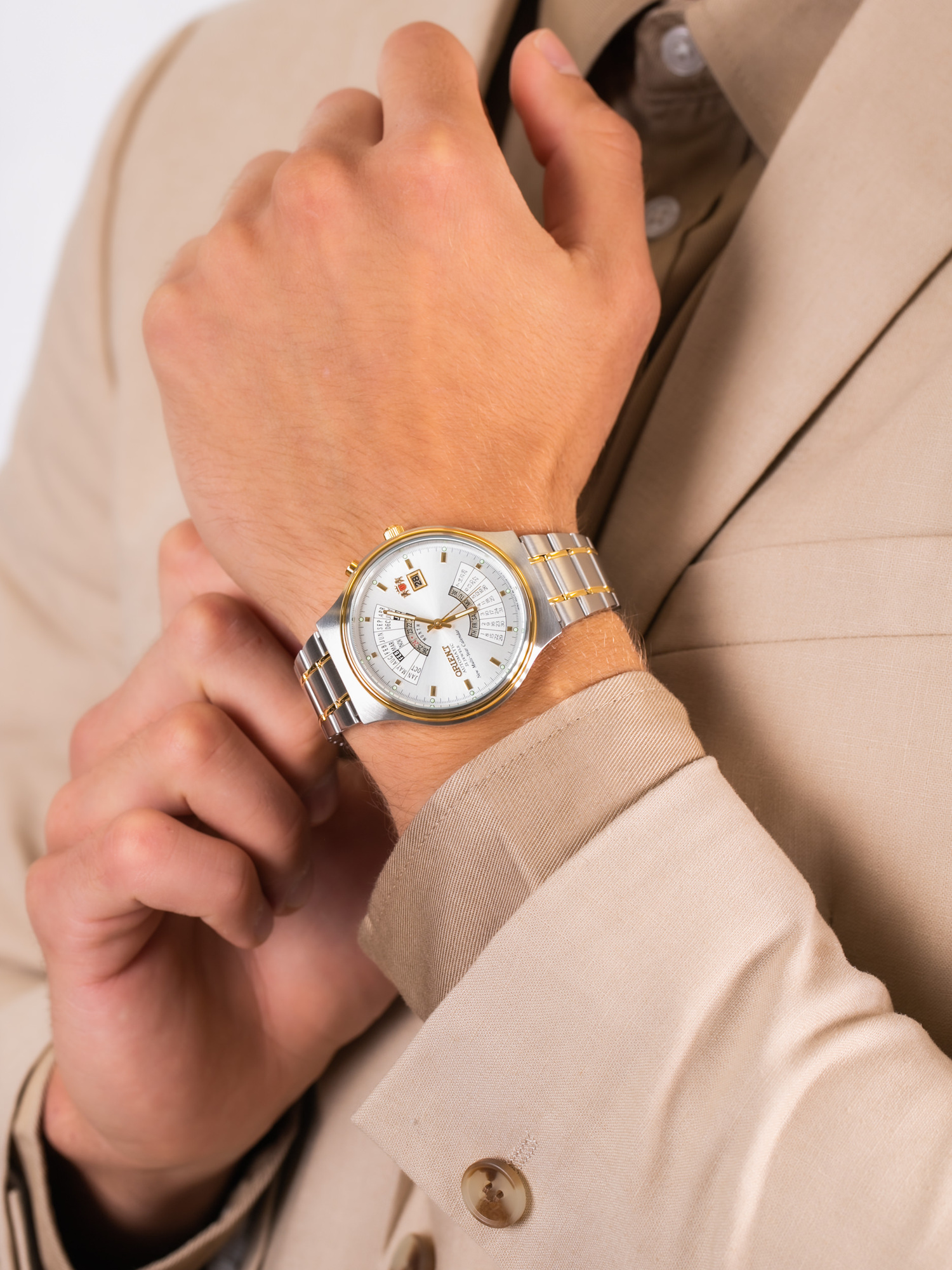 Orient FEU00000WW męski zegarek Contemporary bransoleta - miniatura 3