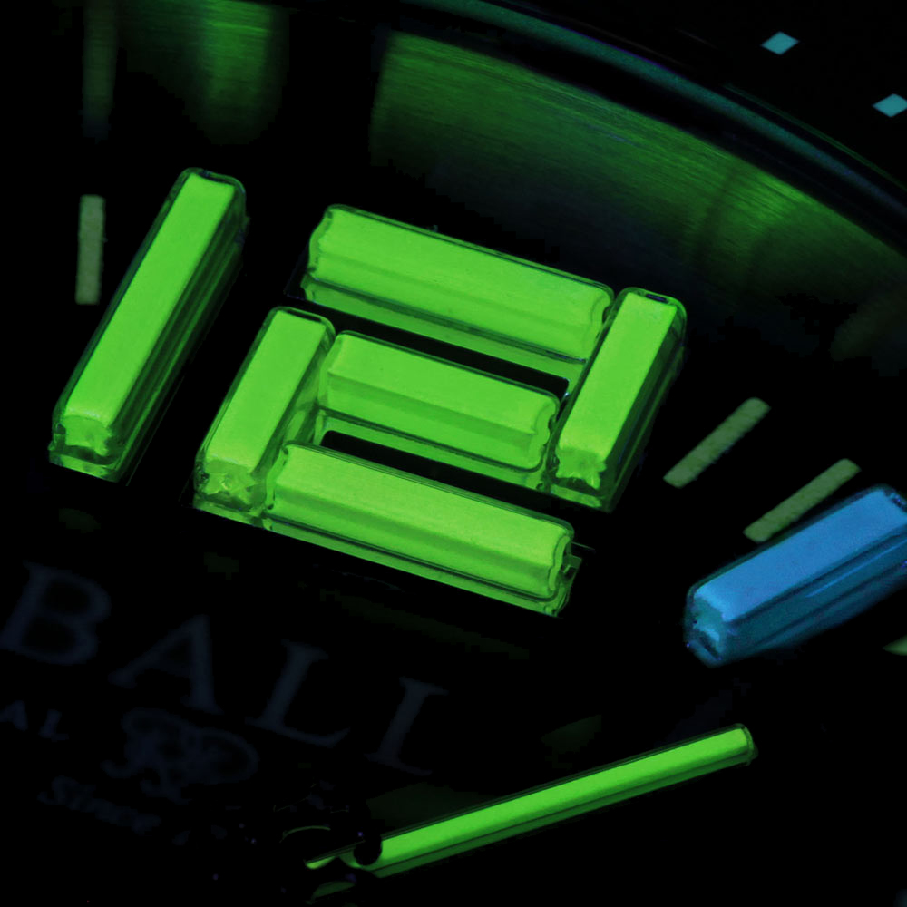 Ball DM2076C-S2CA-BK zegarek srebrny klasyczny Engineer Hydrocarbon bransoleta - miniatura 5
