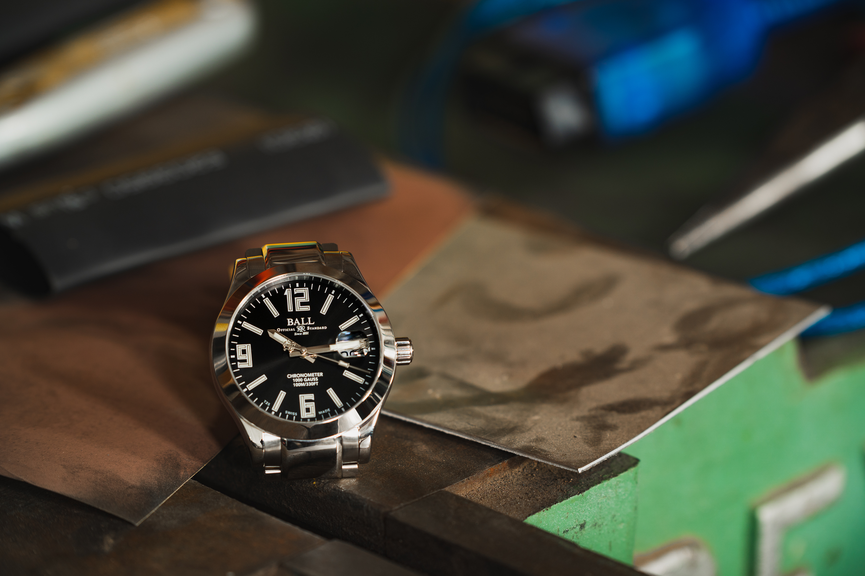 zegarek Ball NM2026C-S15CJ-BK automatyczny męski Engineer III Engineer III Pioneer Automatic Chronometer - miniatura 6