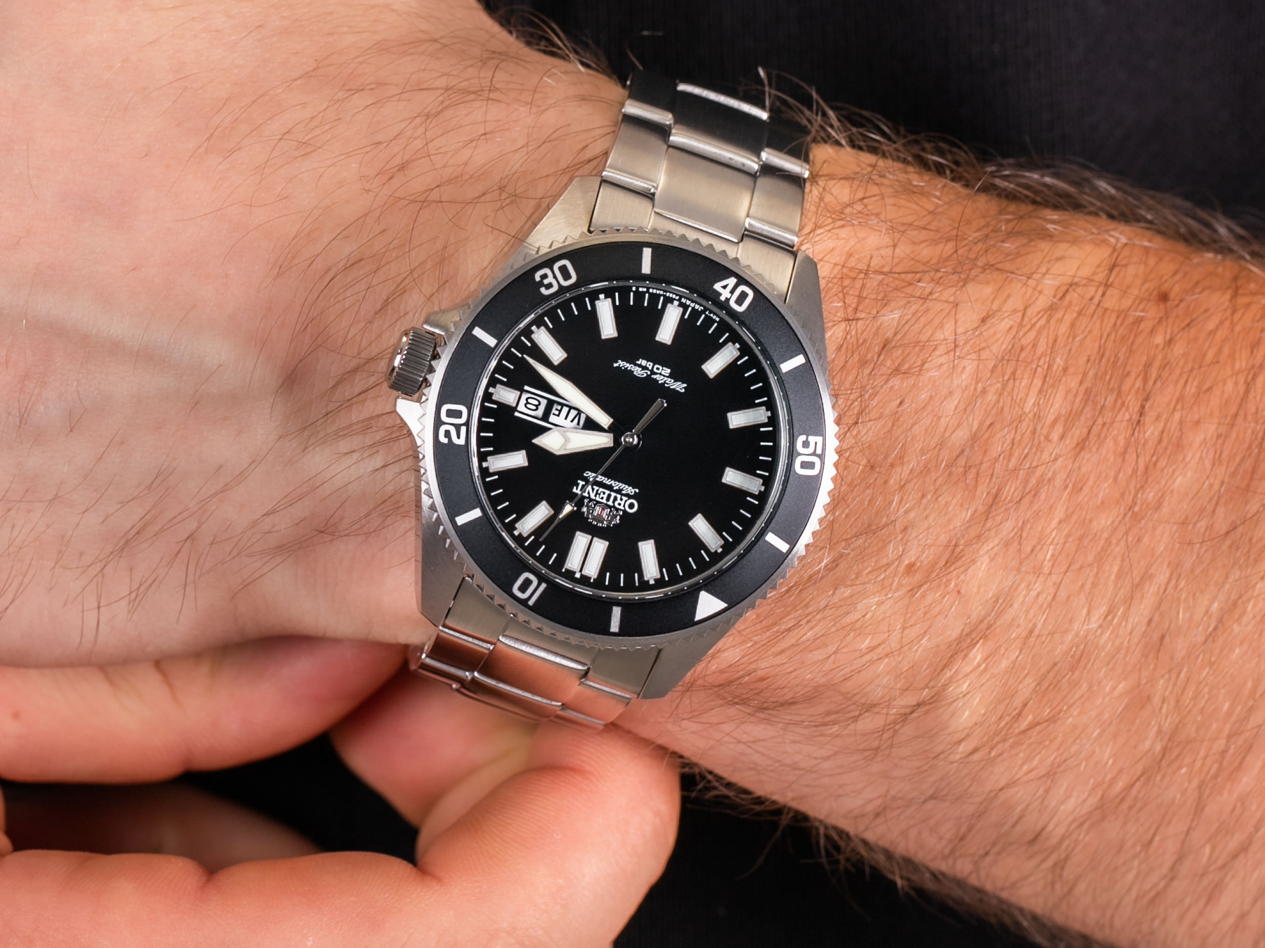 Orient RA-AA0008B19B Kano zegarek klasyczny Sports - miniatura 4
