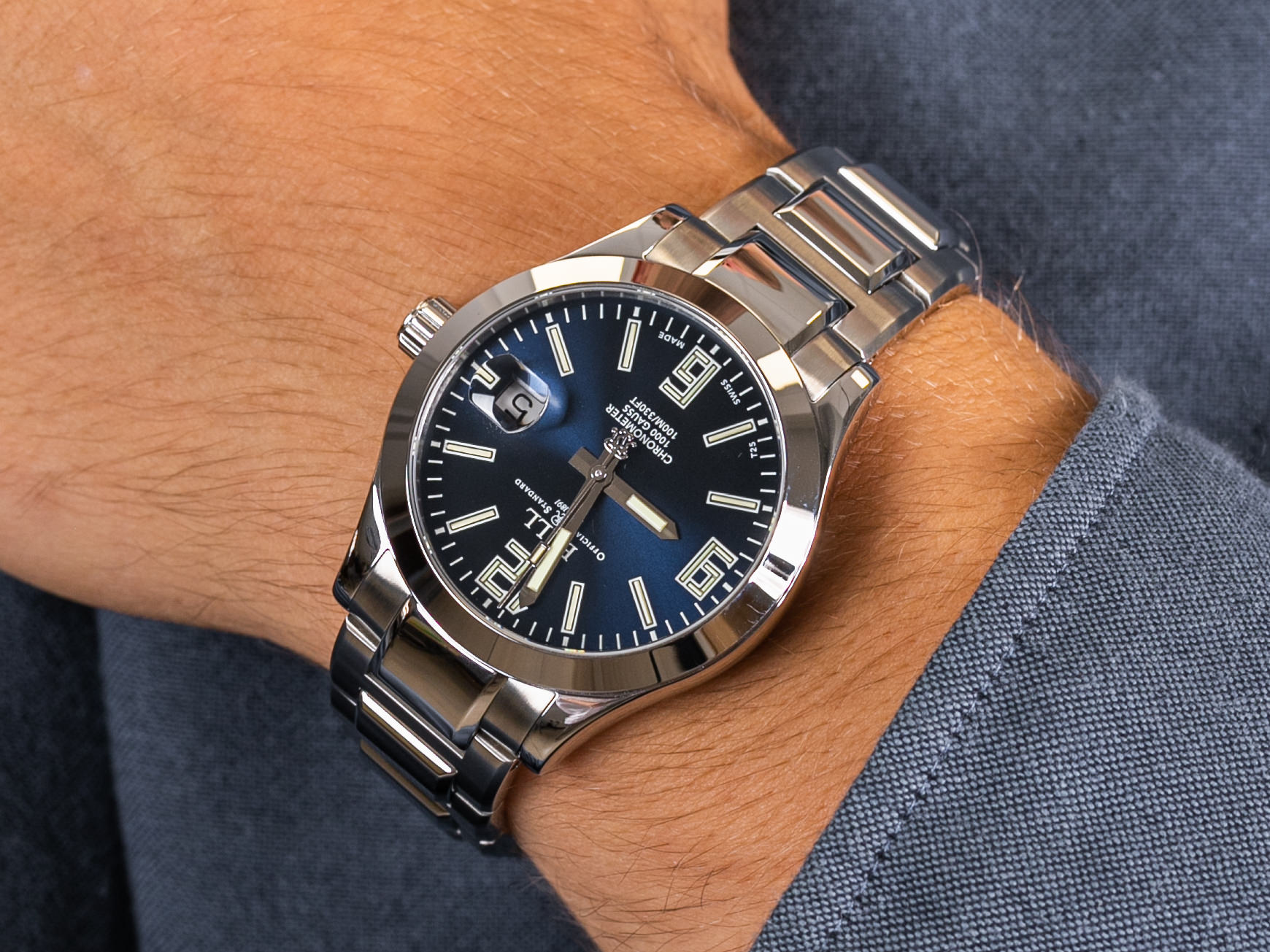 Ball NM2026C-S15CJ-BE Engineer III Pioneer Automatic Chronometer zegarek klasyczny Engineer III - miniatura 4