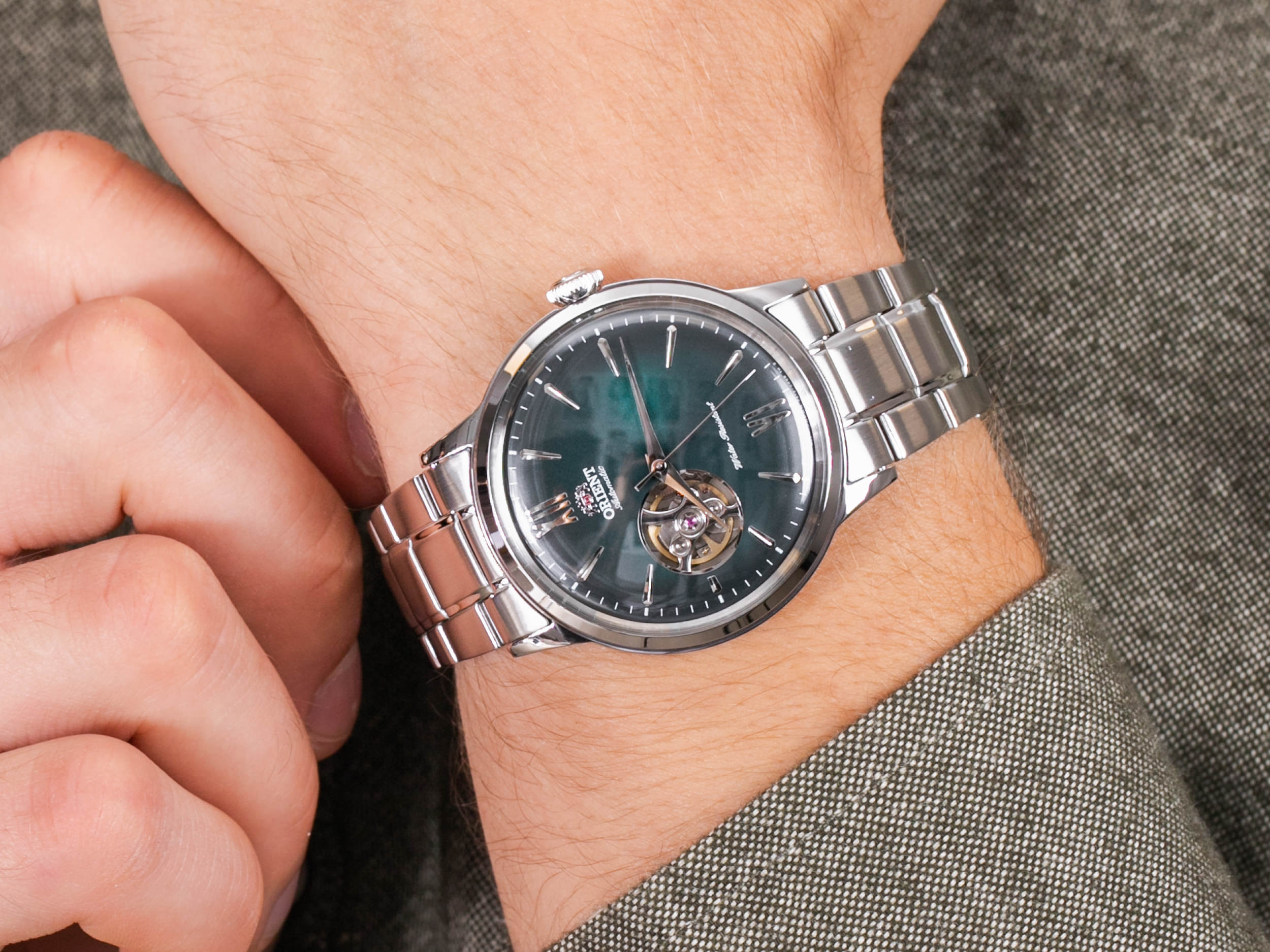 Orient RA-AG0026E10B Classic Open Heart zegarek klasyczny Classic - miniatura 4