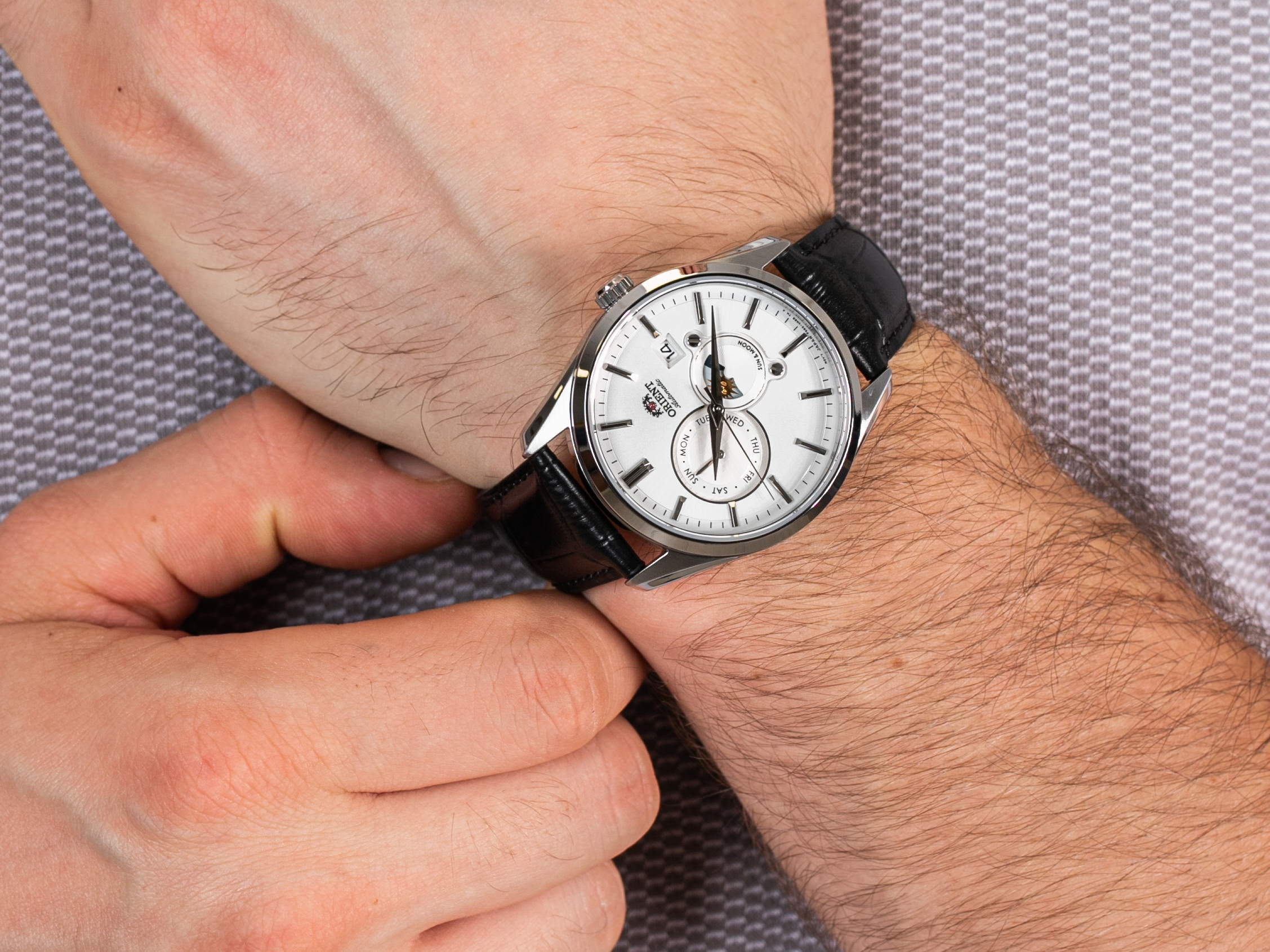 Orient RA-AK0305S10B zegarek klasyczny Contemporary