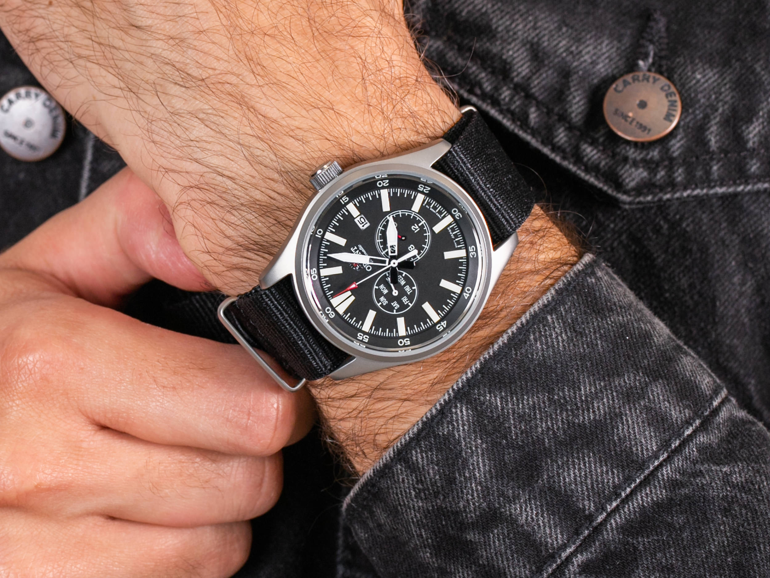 Orient RA-AK0404B10B zegarek klasyczny Sports - miniatura 4
