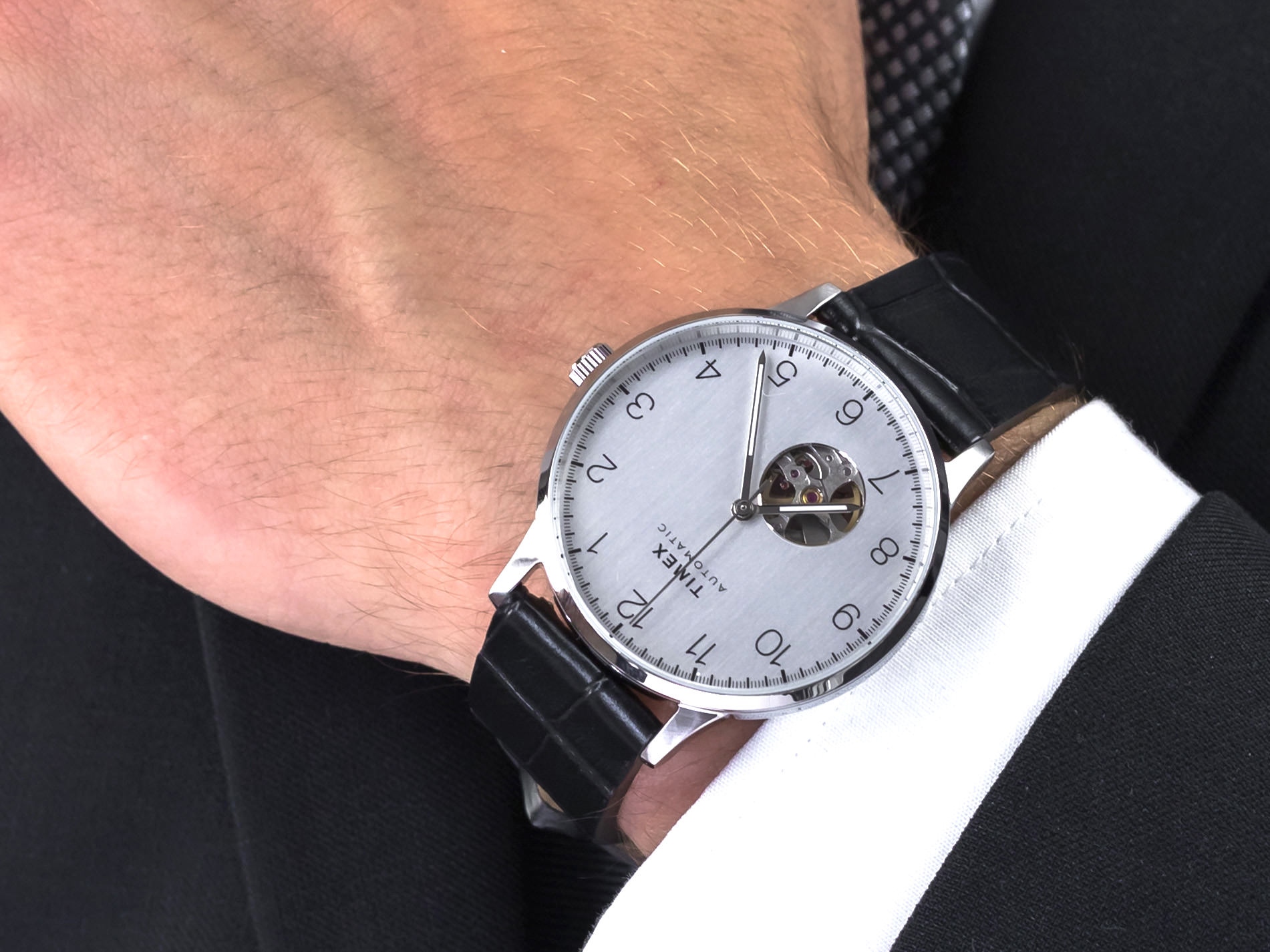Timex TW2U11500 Waterbury zegarek klasyczny Waterbury - miniatura 4