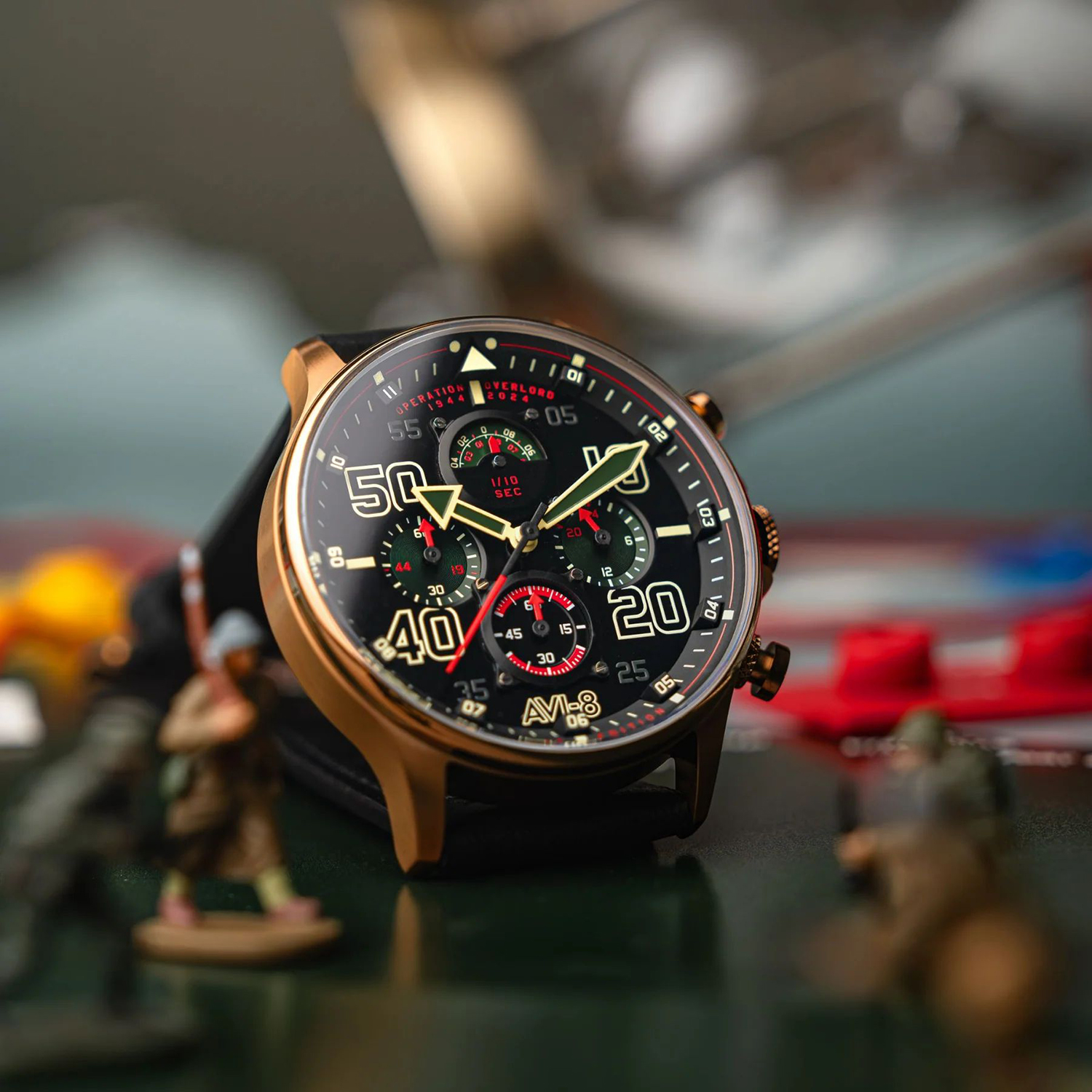 AV-4093-09 Hawker Typhoon zegarek męski sportowy mineralne - miniatura 3
