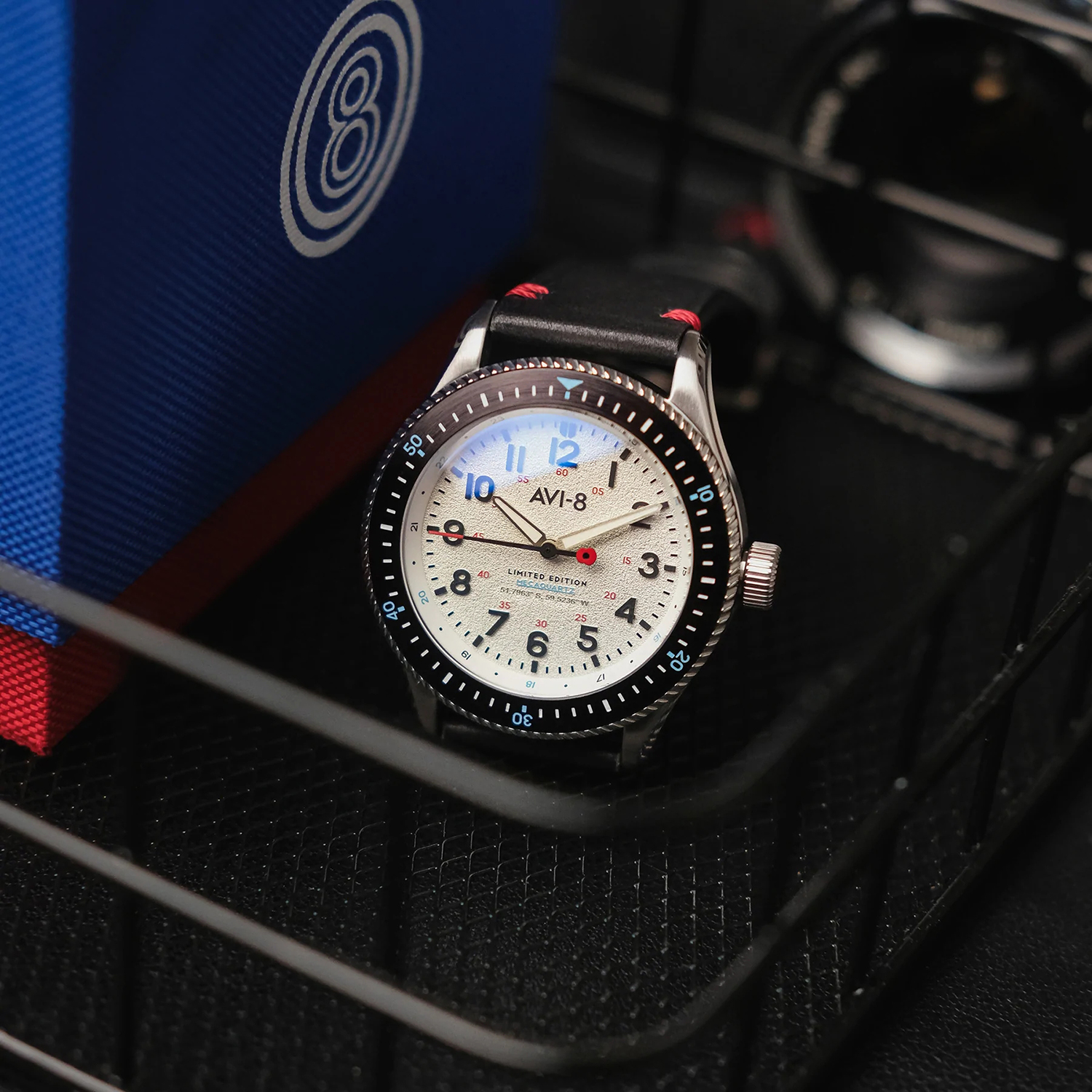 AV-4099-RBL02 zegarek męski Flyboy - miniatura 2