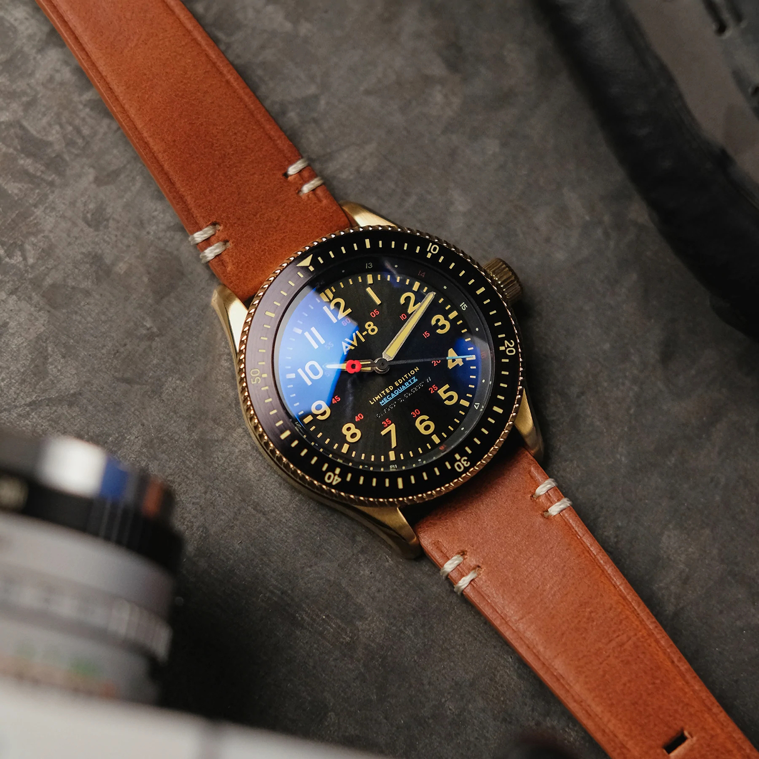 AV-4099-RBL05 męski zegarek Flyboy pasek - miniatura 2