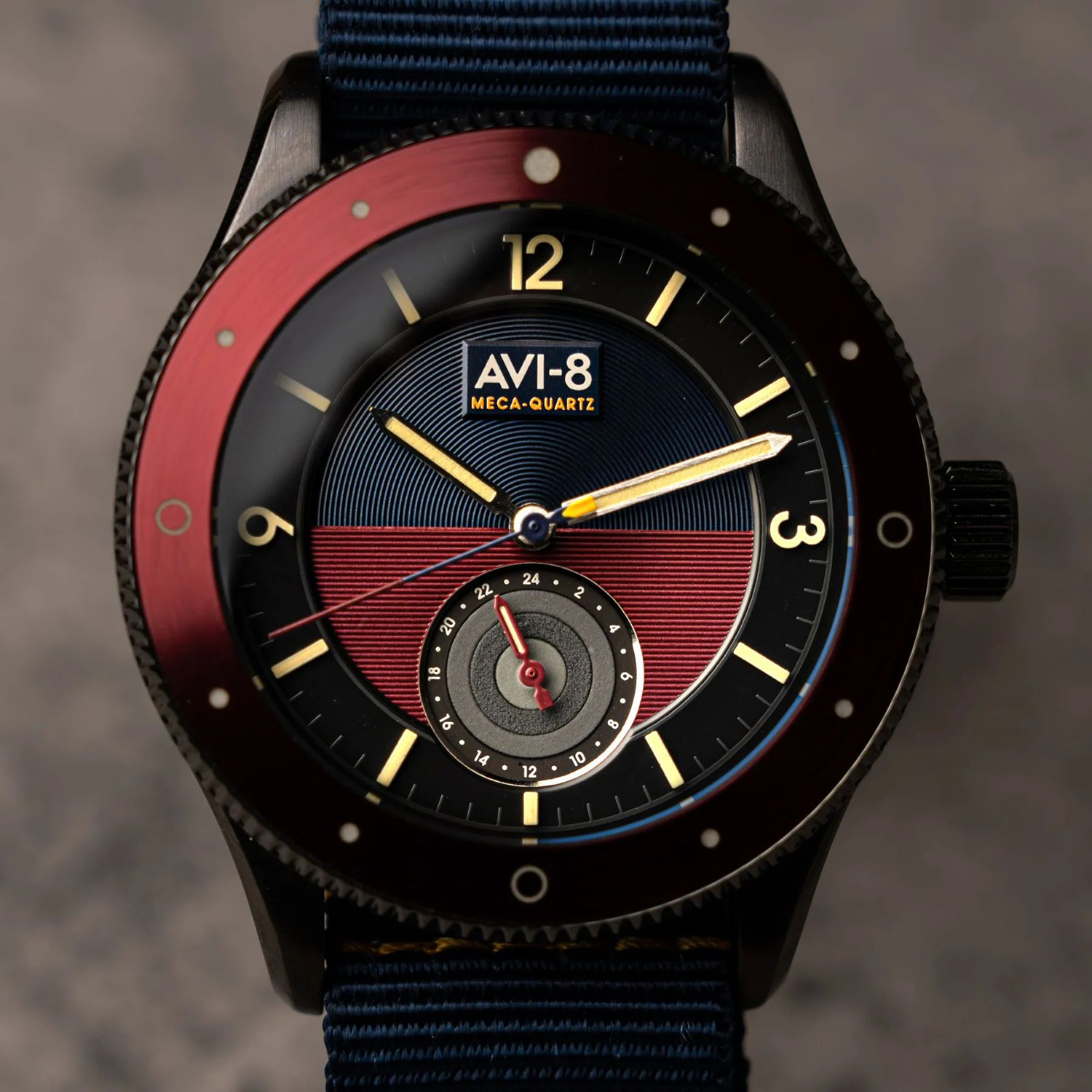 AV-4112-04 Flyboy zegarek męski klasyczny mineralne - miniatura 4