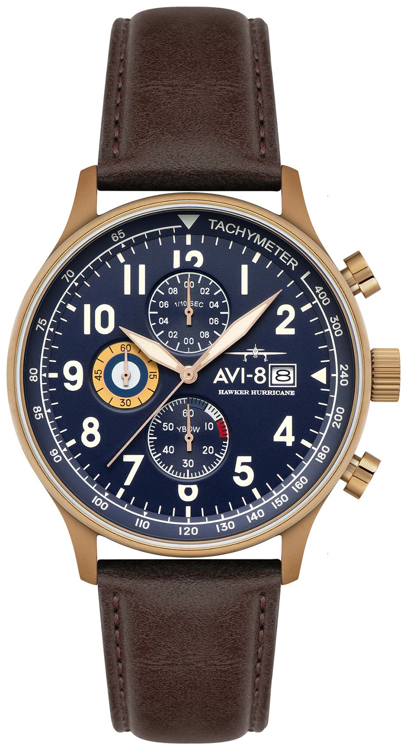AVI-8 HAWKER HURRICANE CLASSIC CHRONOGRAPH AV-4011-0O