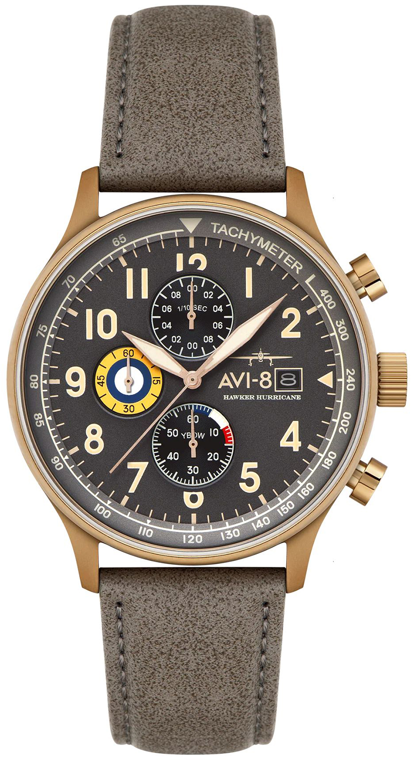 AVI-8 HAWKER HURRICANE CLASSIC CHRONOGRAPH AV-4011-0P