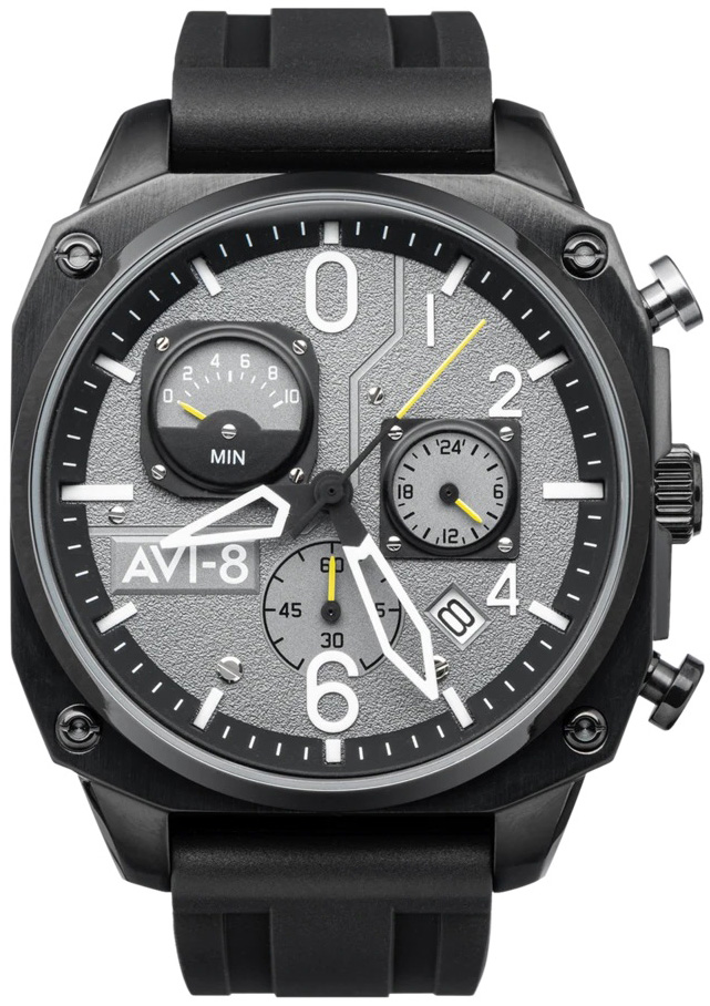 AVI-8 HAWKER HUNTER RETROGRADE CHRONOGRAPH AV-4052-R1