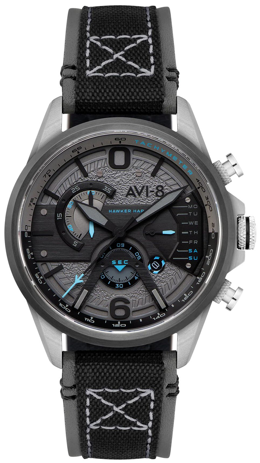 AVI-8 HAWKER HARRIER II DUAL RETROGRADE CHRONOGRAPH AV-4056-08
