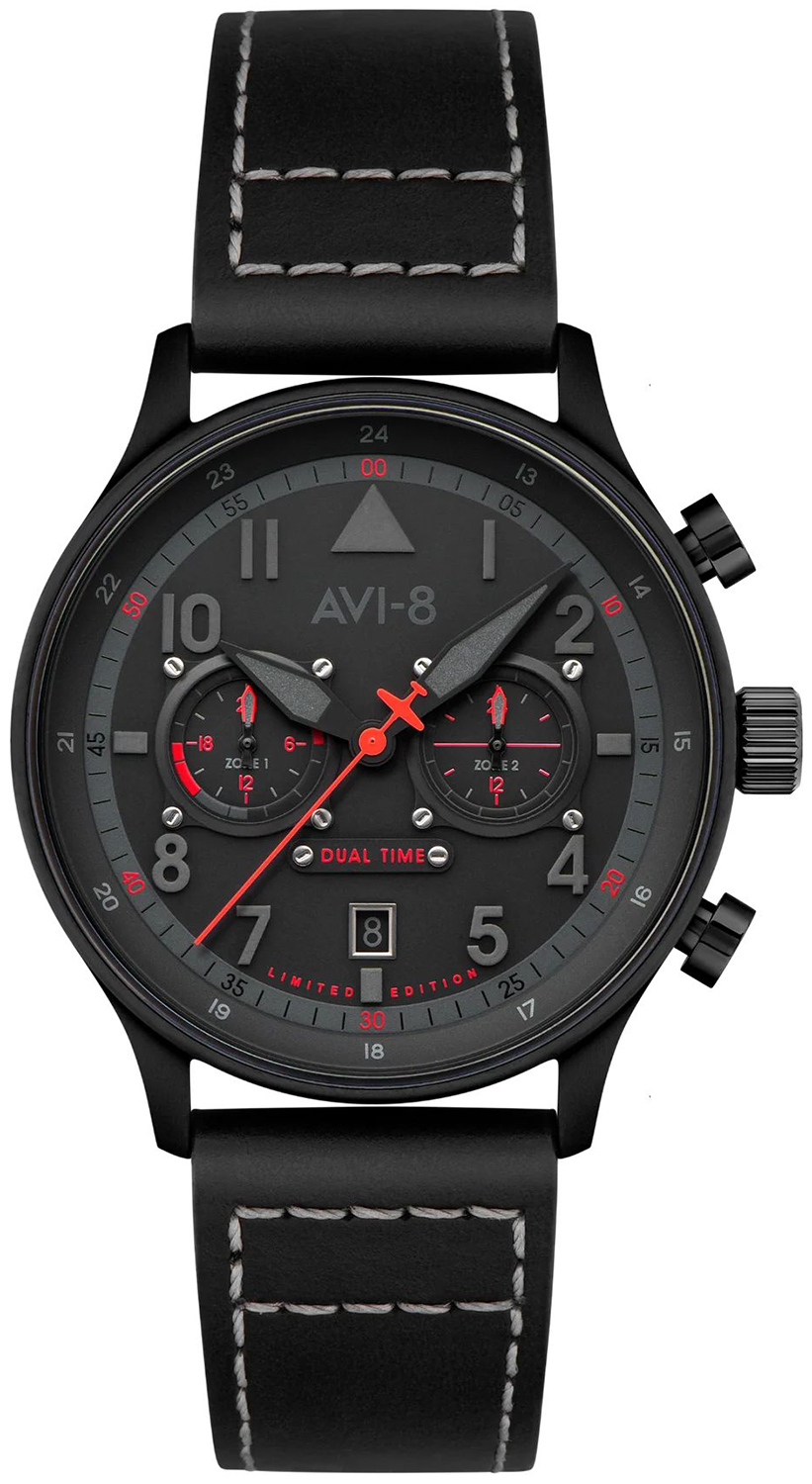 AVI-8 HAWKER HURRICANE CAREY DUAL TIME NIGHT REAPER LIMITED EDITION AV-4088-05