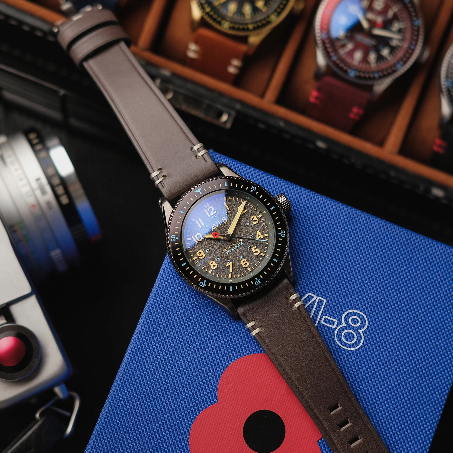 AVI-8 AV-4099-RBL07 męski zegarek - miniatura 2
