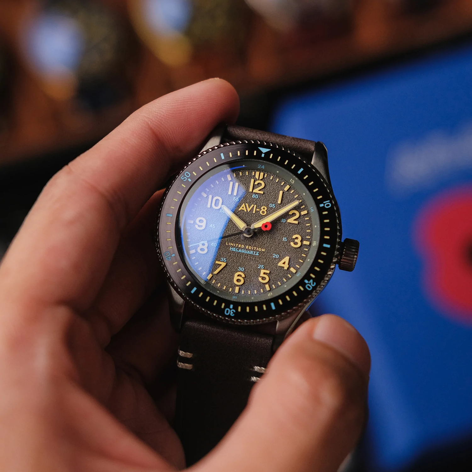 AVI-8 AV-4099-RBL07 zegarek męski - miniatura 3