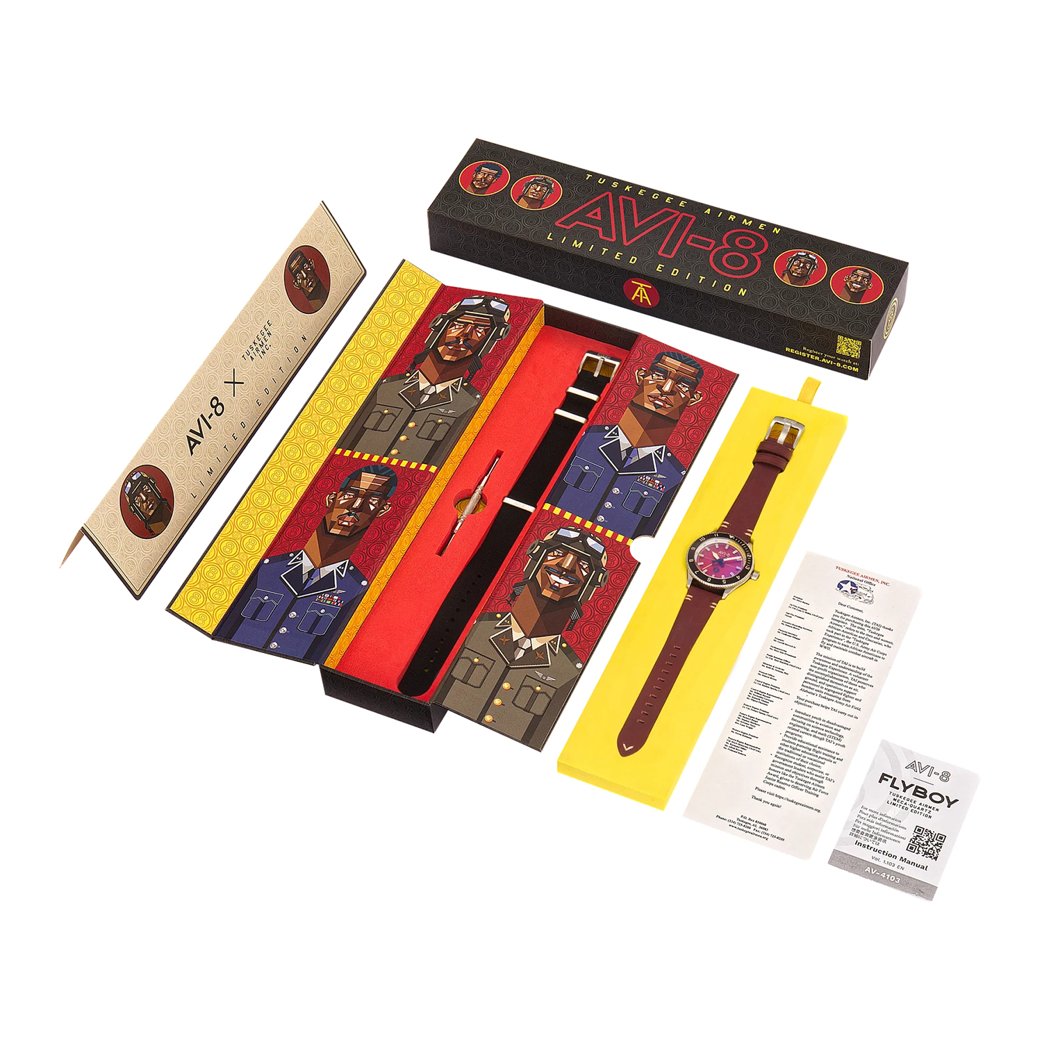 AVI-8 AV-4103-04 zegarek - miniatura 9
