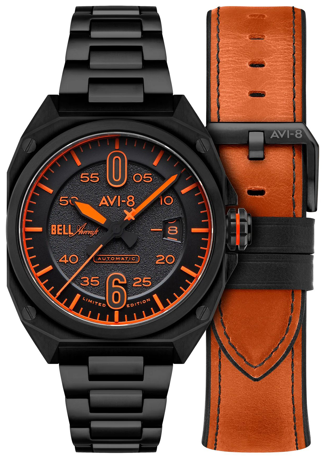 AVI-8 BELL X-1 GLAMOROUS GLENNIS AUTOMATIC LIMITED EDITION AV-4106-33