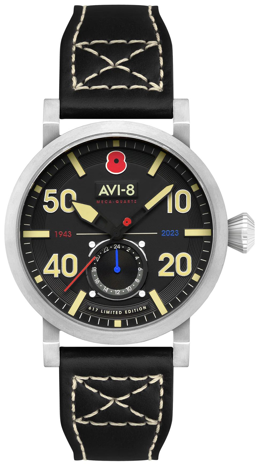 AVI-8 DAMBUSTER 80TH ANNIVERSARY ROYAL BRITISH LEGION MECA-QUARTZ LIMITED EDITION AV-4108-RBL-01