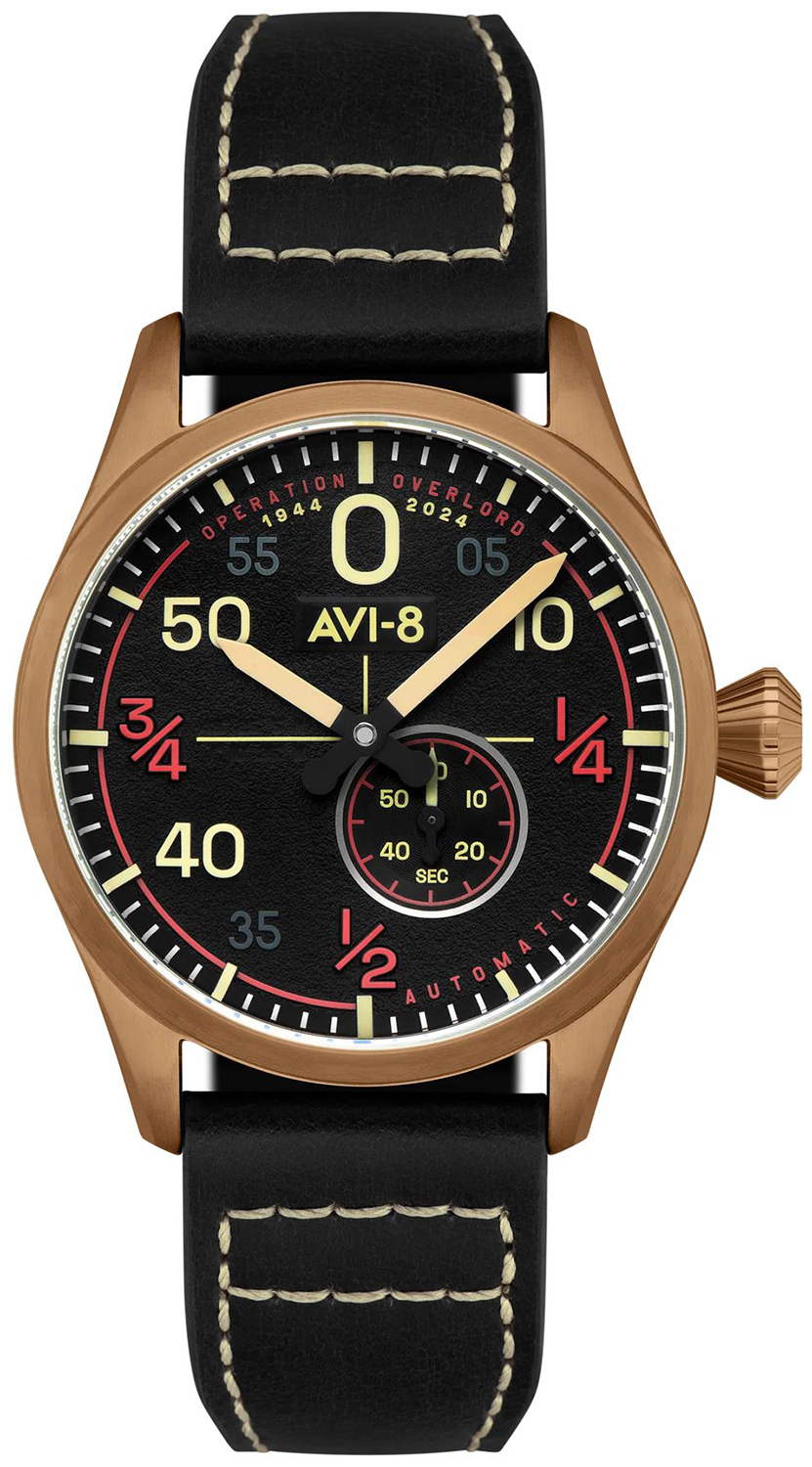 AVI-8 FLYBOY AIRBORN AUTOMATIC D-DAY 80 LIMITED EDITION AV-4114-01