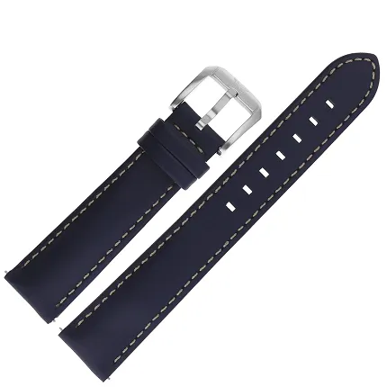 Aviator Pasek Airacobra GMT Skóra V1370 19 mm - Niebieski z szarym p mat kl - zdjęcie 1