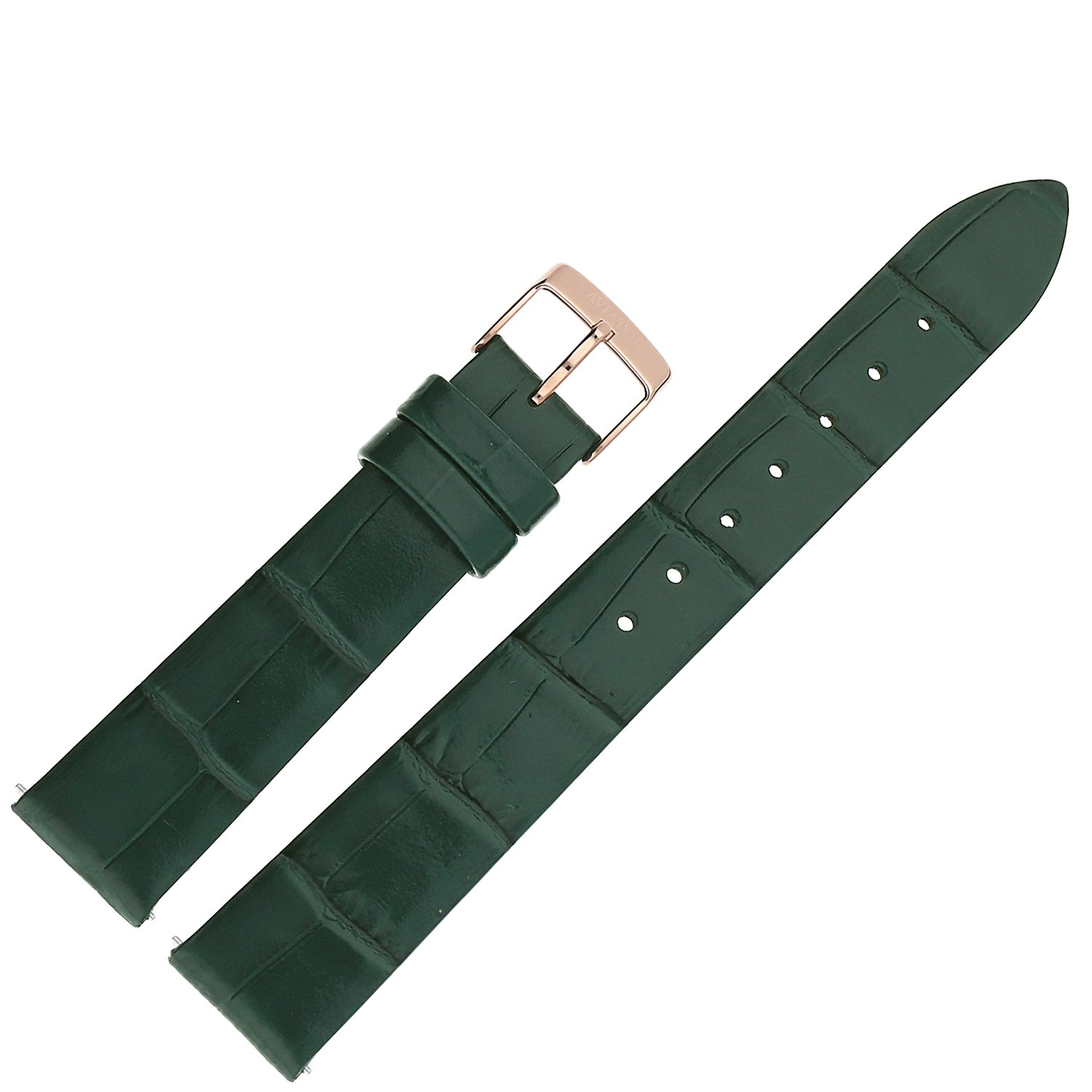  Aviator Pasek Ladies Moonflight Skóra (V.1.33.2) 16 mm - Zielony różowa kl. 