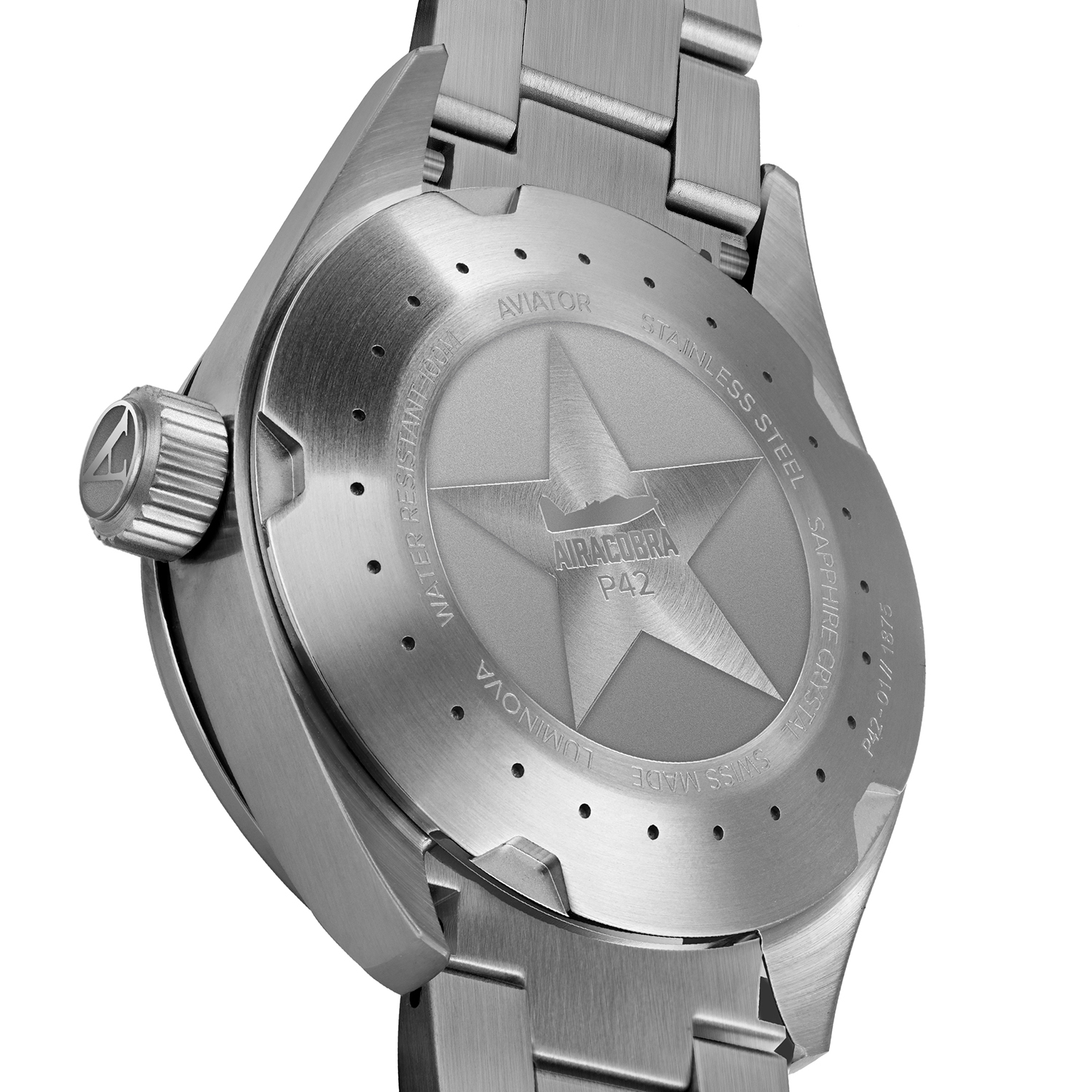 Aviator V12201505 męski zegarek Airacobra bransoleta