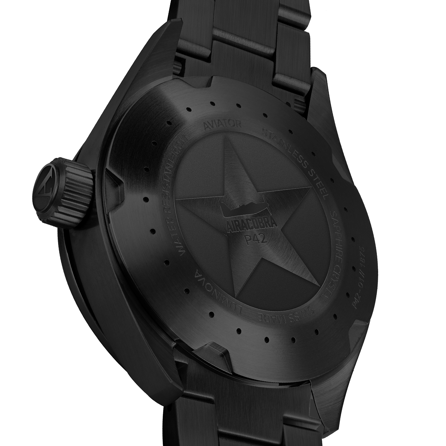Aviator V12251575 męski zegarek Airacobra bransoleta